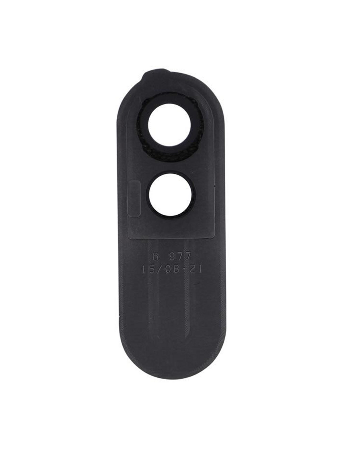 Back Camera Lens Cover for Motorola Droid Turbo 2 (XT1585 / 2015) Black - Motorola repair part alternate view, SKU 107082030540, image 2