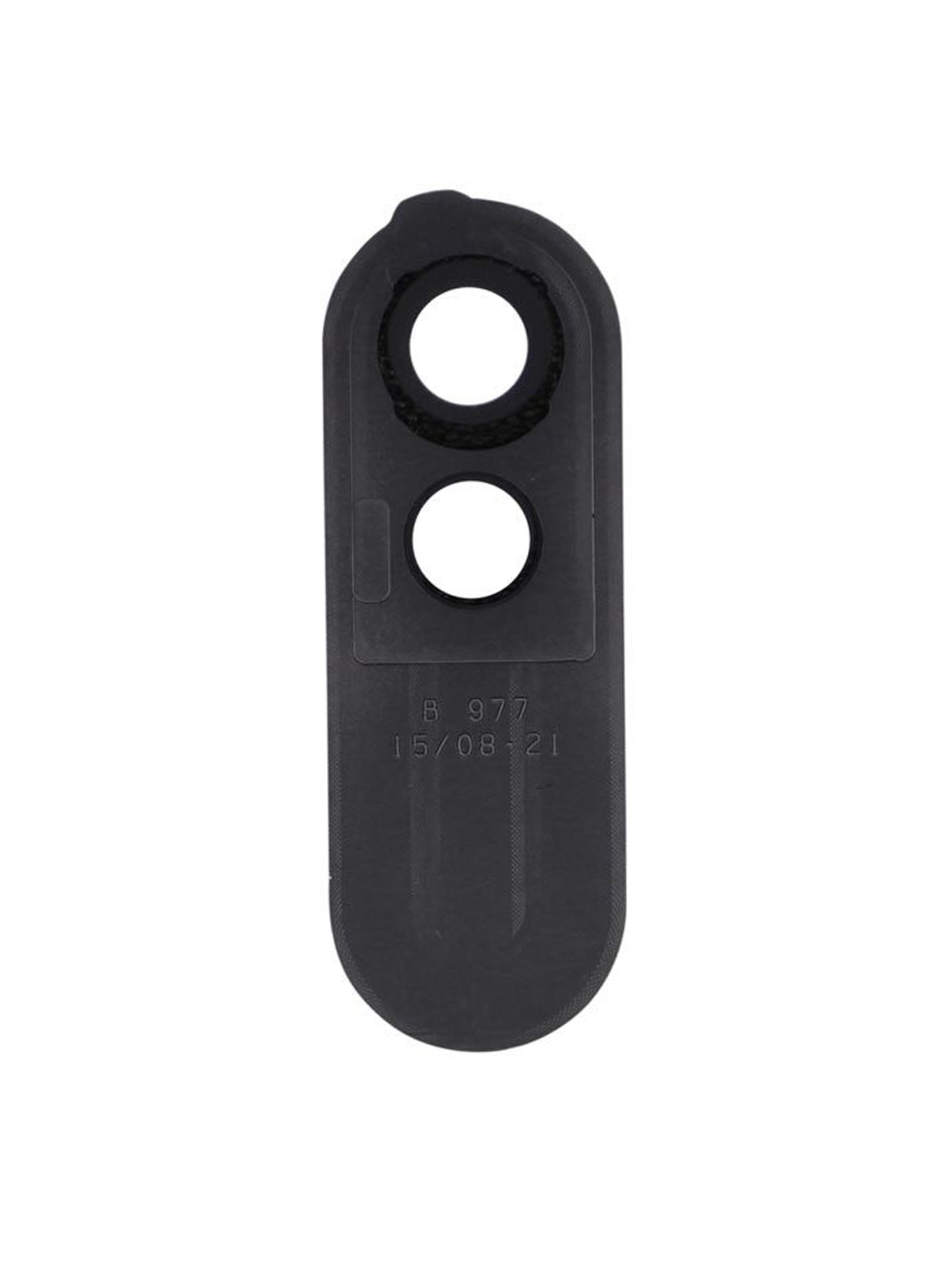Back Camera Lens Cover for Motorola Droid Turbo 2 (XT1585 / 2015) Black - Motorola repair part alternate view, SKU 107082030540, image 2
