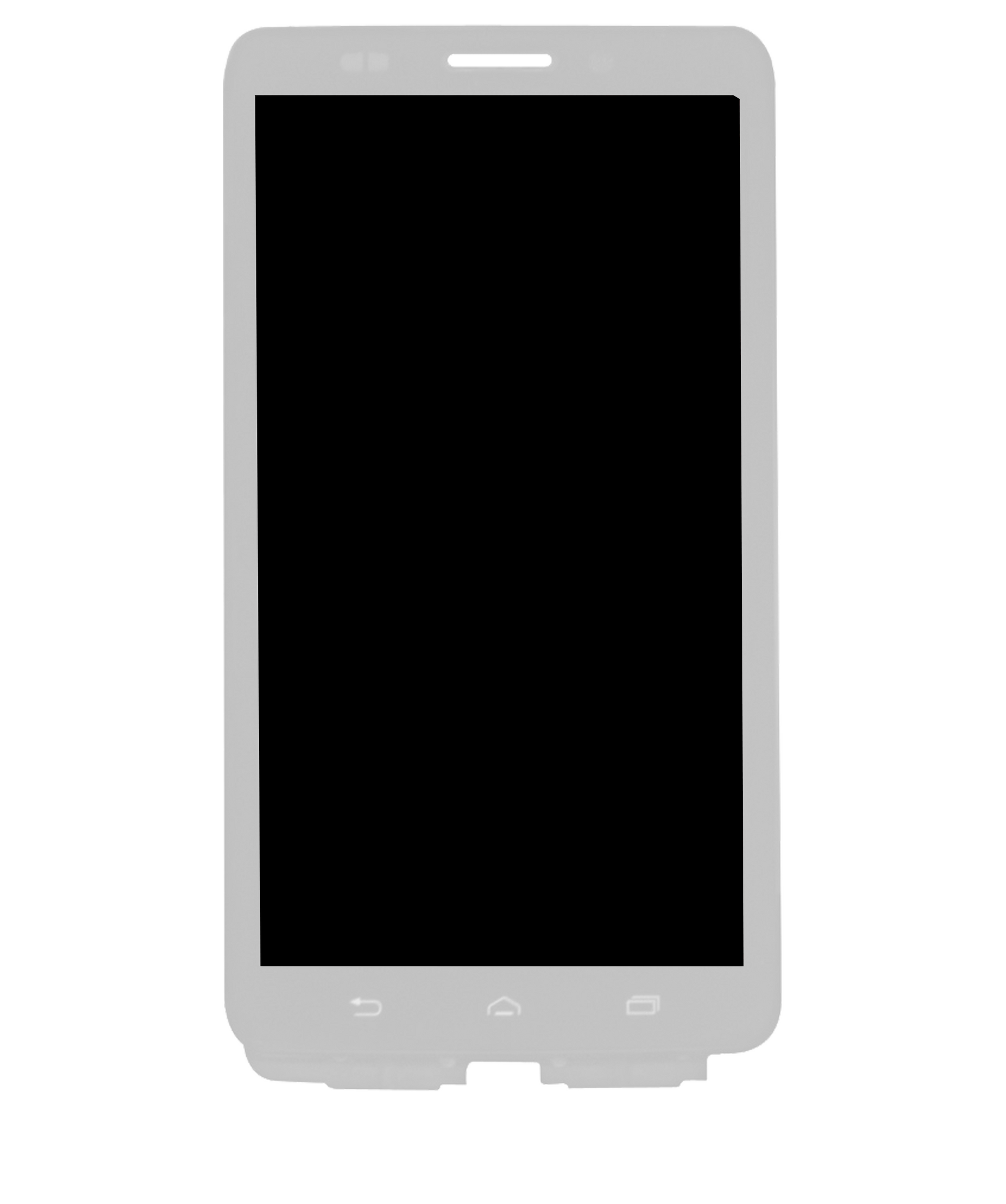 LCD Assembly Without Frame for Motorola Droid Maxx (XT1080 / 2013) White - phone replacement part close-up, SKU 107082030602, image 3