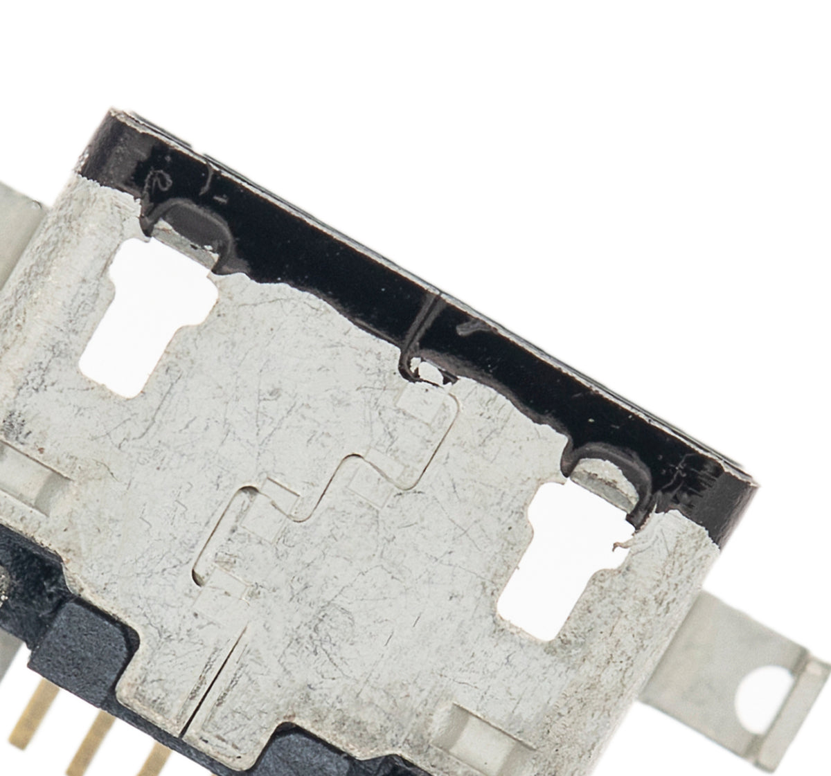 Charging Port for Motorola Droid Turbo (XT1254 / 2014) - repair component detail angle, SKU 107082030821, image 4