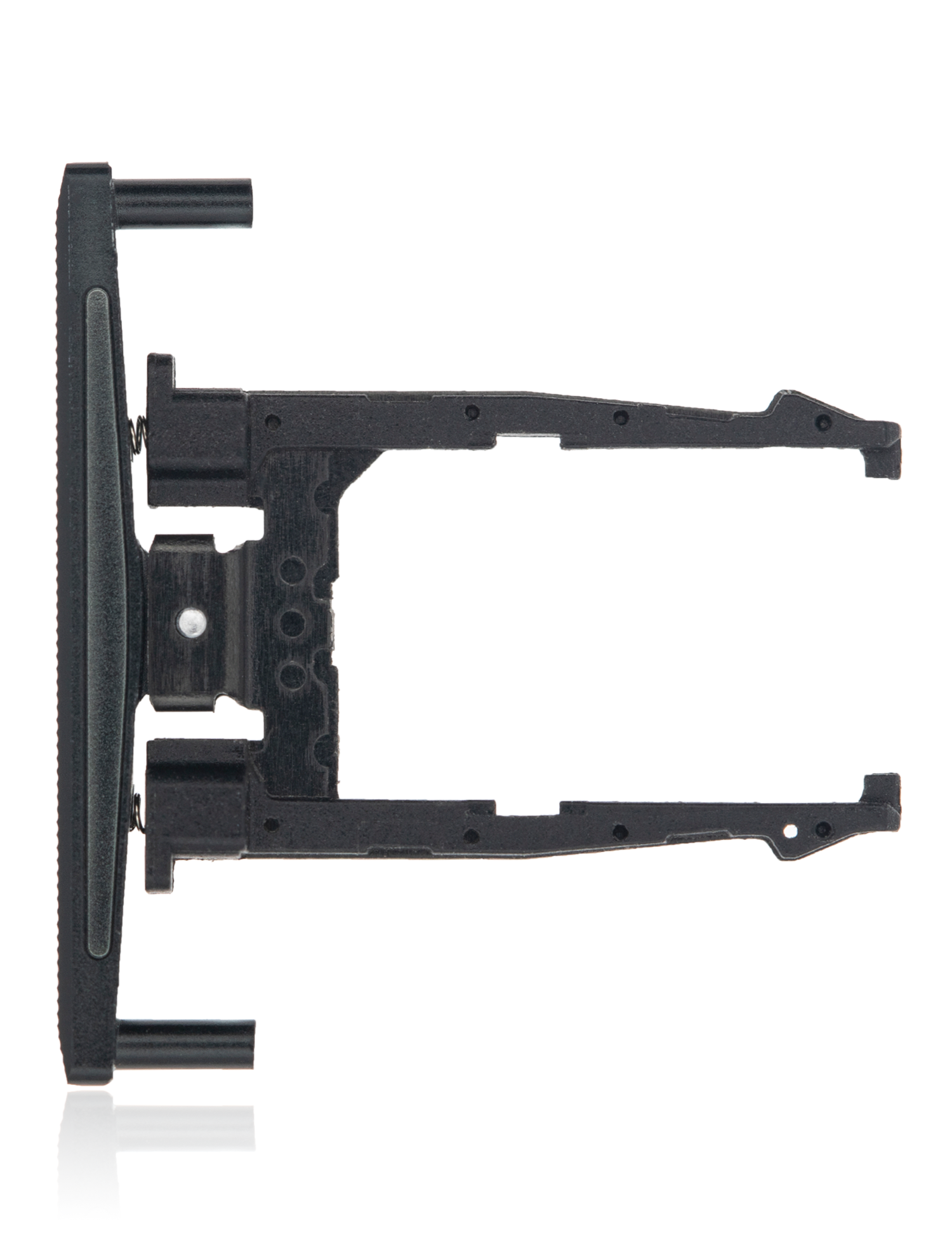 SIM Card Tray for Motorola Droid Turbo (XT1254 / 2014) Black - phone replacement part close-up, SKU 107082030822, image 3