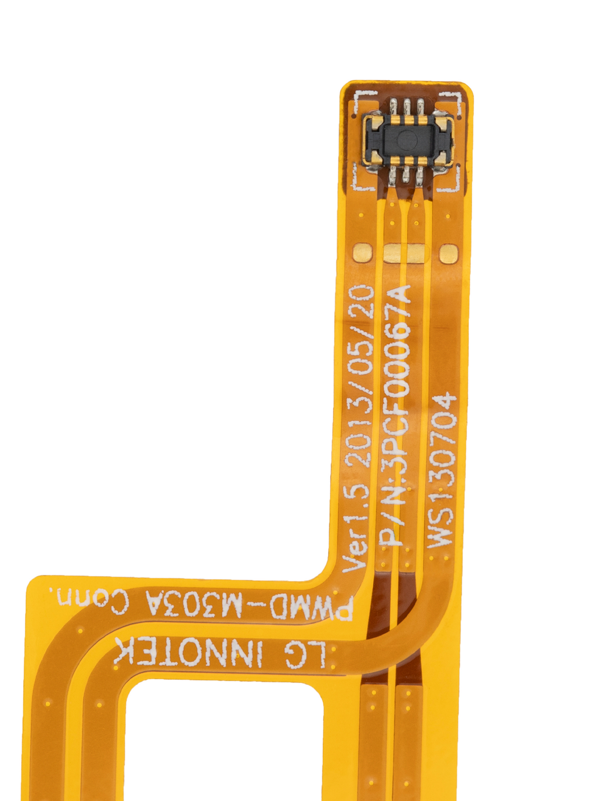 Wireless NFC Charging Flex for Motorola Droid Maxx (XT1080 / 2013) - repair component detail angle, SKU 107082030927, image 4