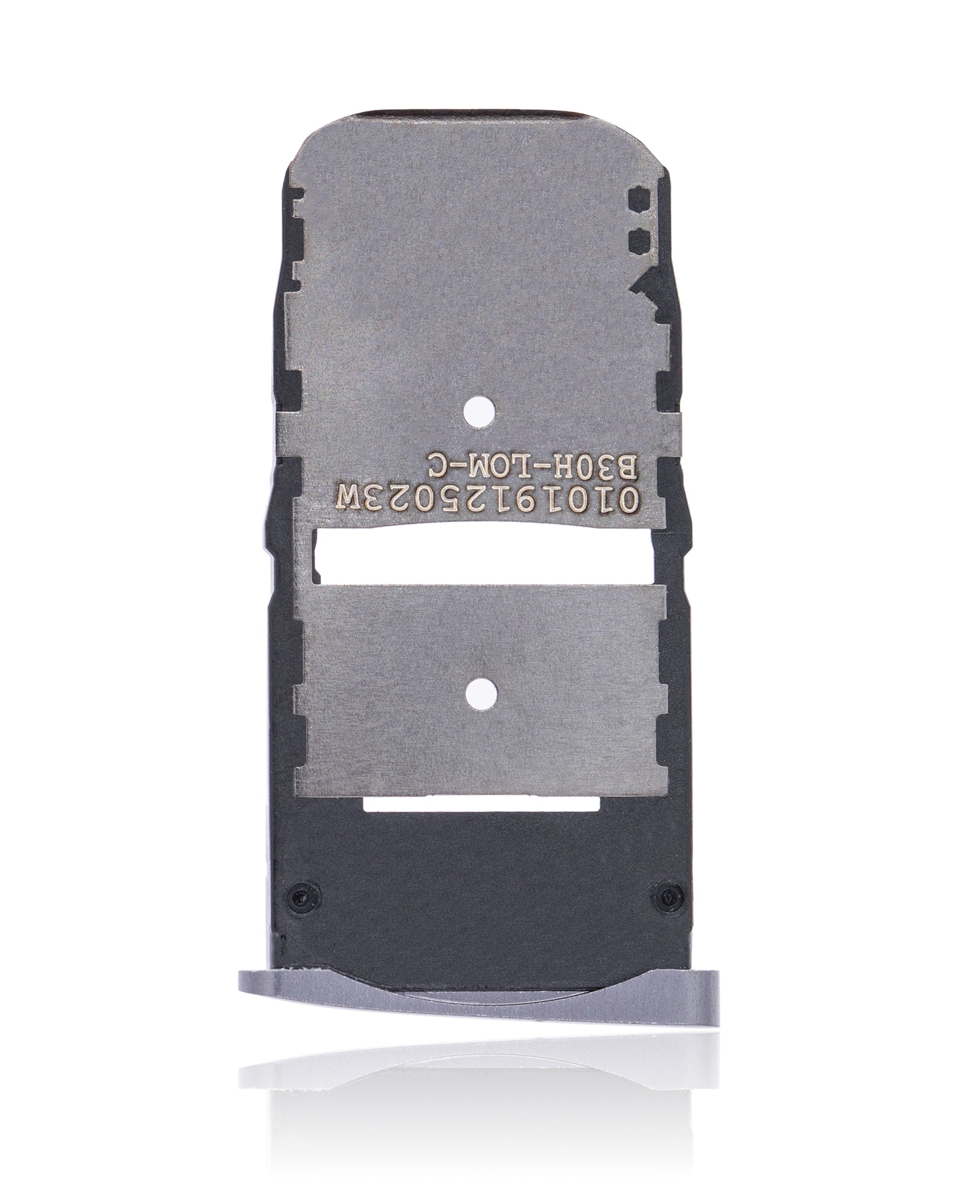 Sim Card Tray For Motorola Moto Z Force Droid (XT1650-02 / 2016) (Black) - Motorola replacement part, component detail view, SKU 107082031212