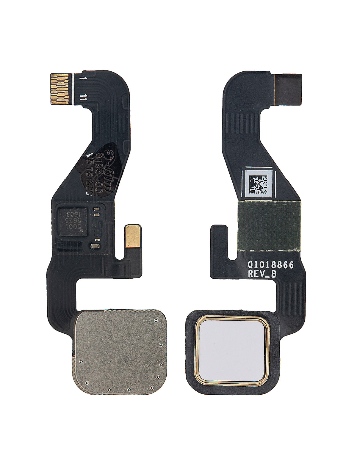 Home Button Flex Cable For Motorola Moto Z Droid (XT1650 / 2016) (White) - Motorola replacement part, additional product view, SKU 107082031331