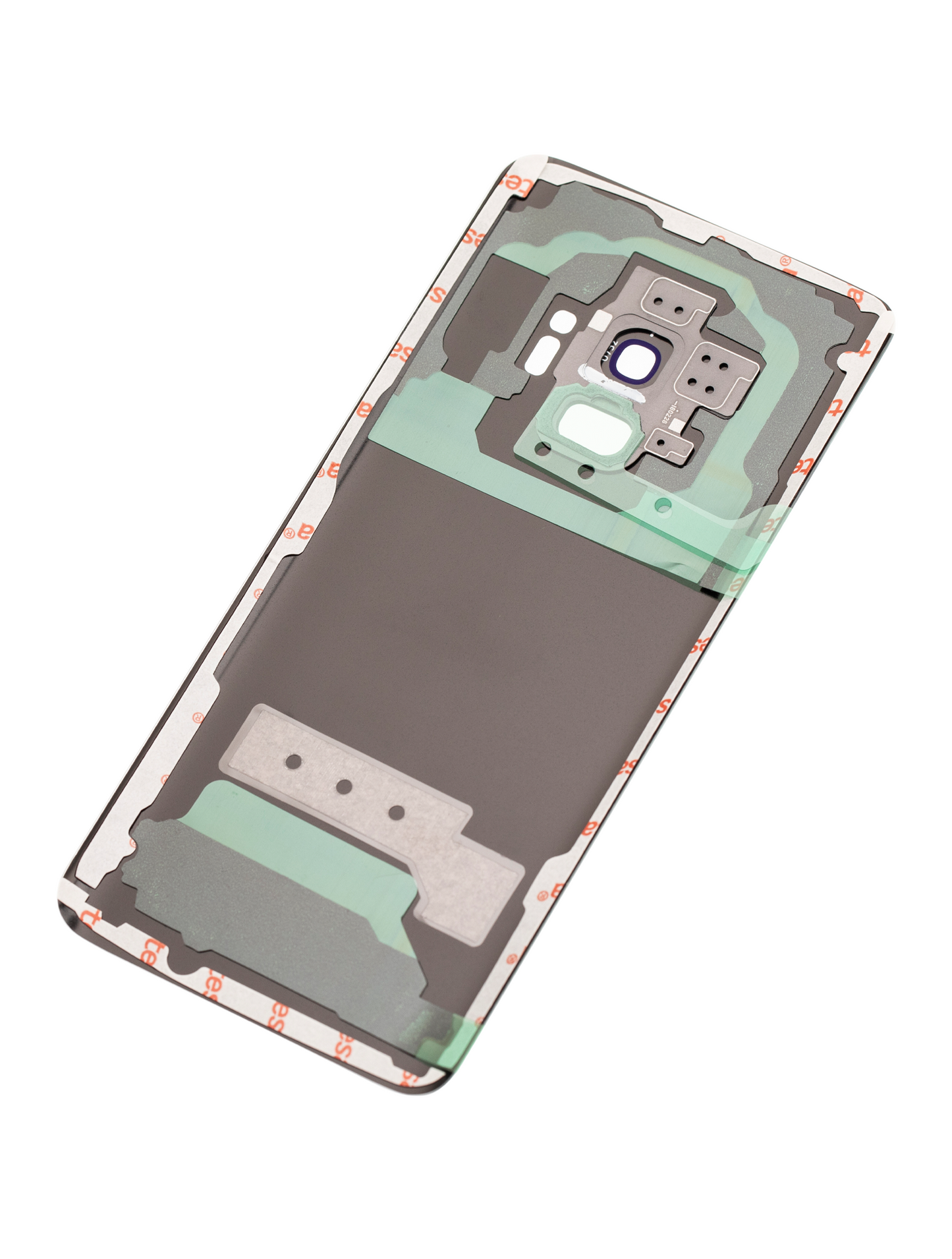 Back Cover Glass With Camera Lens For Samsung Galaxy S9 (No Logo) (Aftermarket Plus) (Silver)