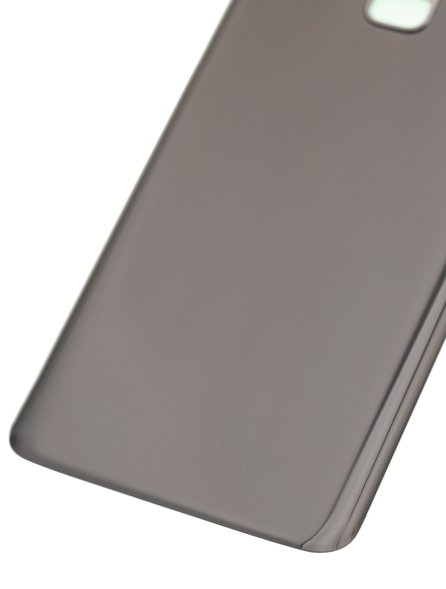 Back Cover Glass With Camera Lens For Samsung Galaxy S9 (No Logo) (Aftermarket Plus) (Silver)