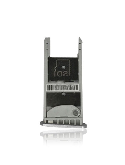Sim Card Tray For Motorola Moto Z Play Droid (XT1635 / 2016) (Silver) - Motorola replacement part, component detail view, SKU 107082031410
