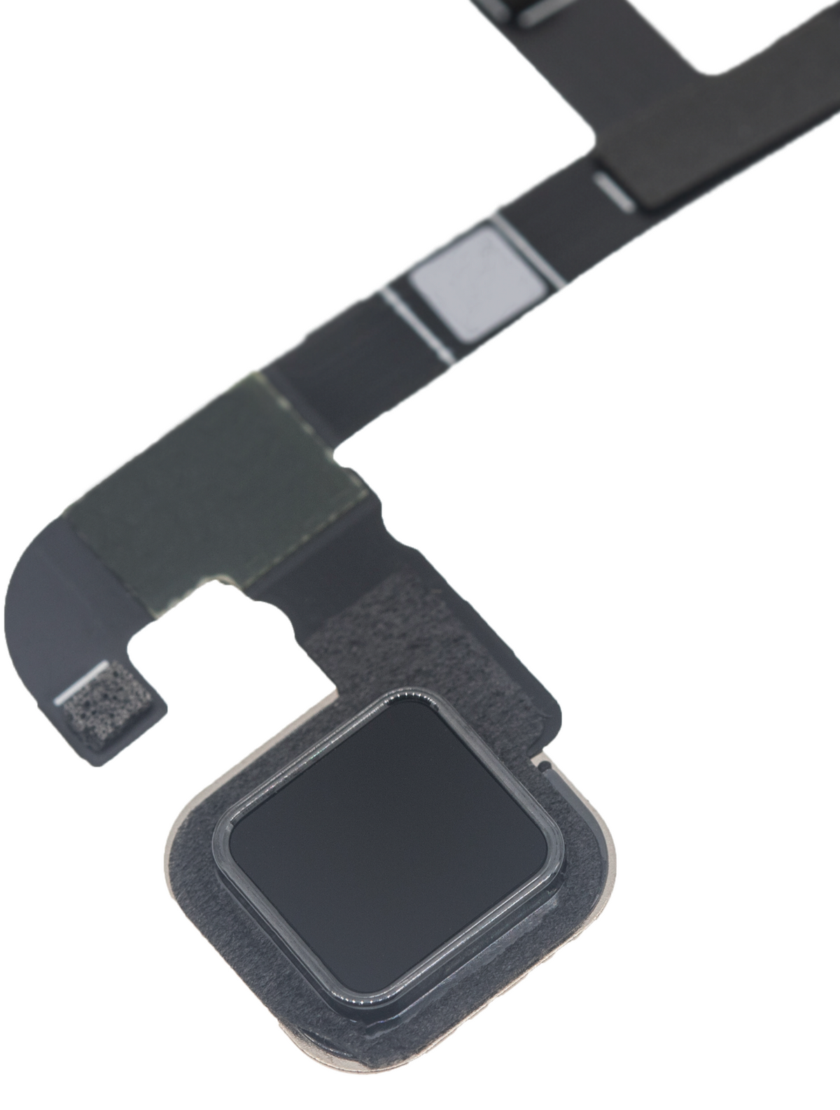 Home Button With Flex Cable For Motorola Moto Z Play Droid (XT1635 / 2016) (Black) - Motorola replacement part, close-up replacement part view, SKU 107082031419