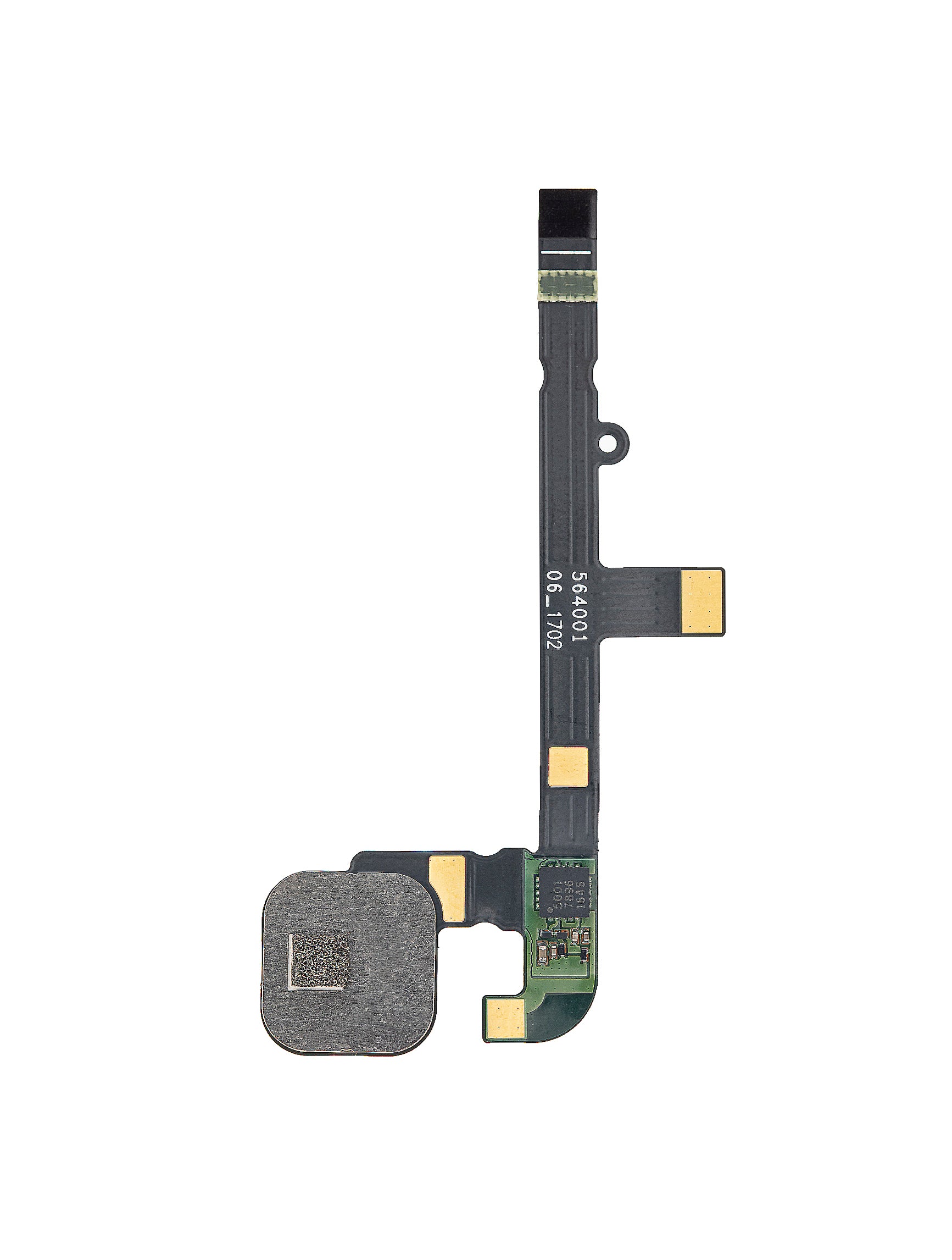 Home Button With Flex Cable For Motorola Moto Z Play Droid (XT1635 / 2016) (White) - Motorola replacement part, alternate repair part view, SKU 107082031423