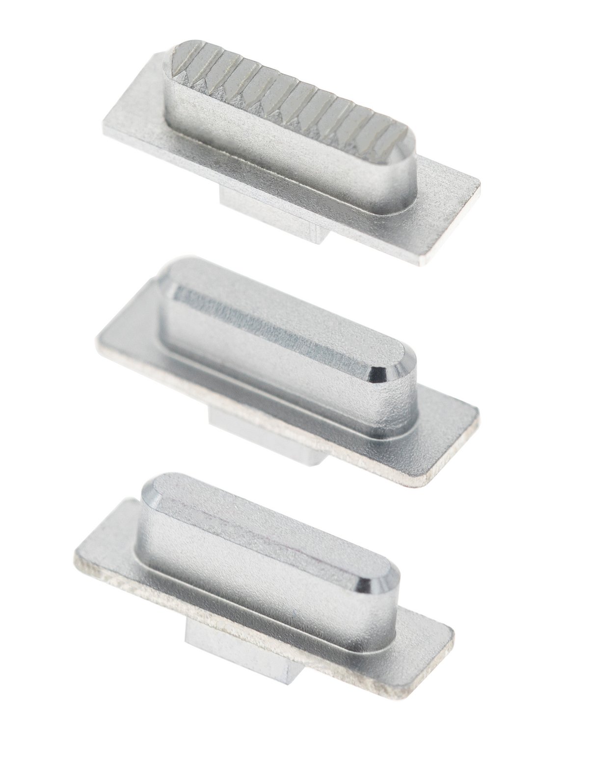 Hard Buttons (Power / Volume) With Holding Bracket For Motorola Moto Z Play Droid (XT1635 / 2016) (White) - Motorola replacement part, alternate repair part view, SKU 107082031433