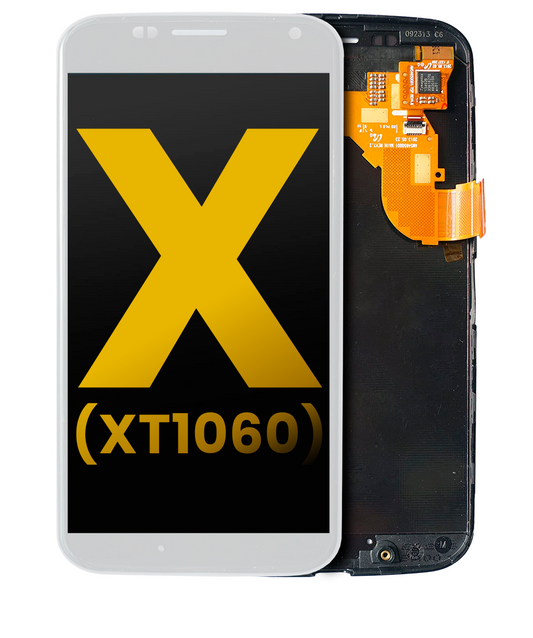 LCD Assembly Without Frame For Motorola Moto X (XT1060 / 2013) (White) - Motorola phone replacement part, primary product view, SKU 107082031902