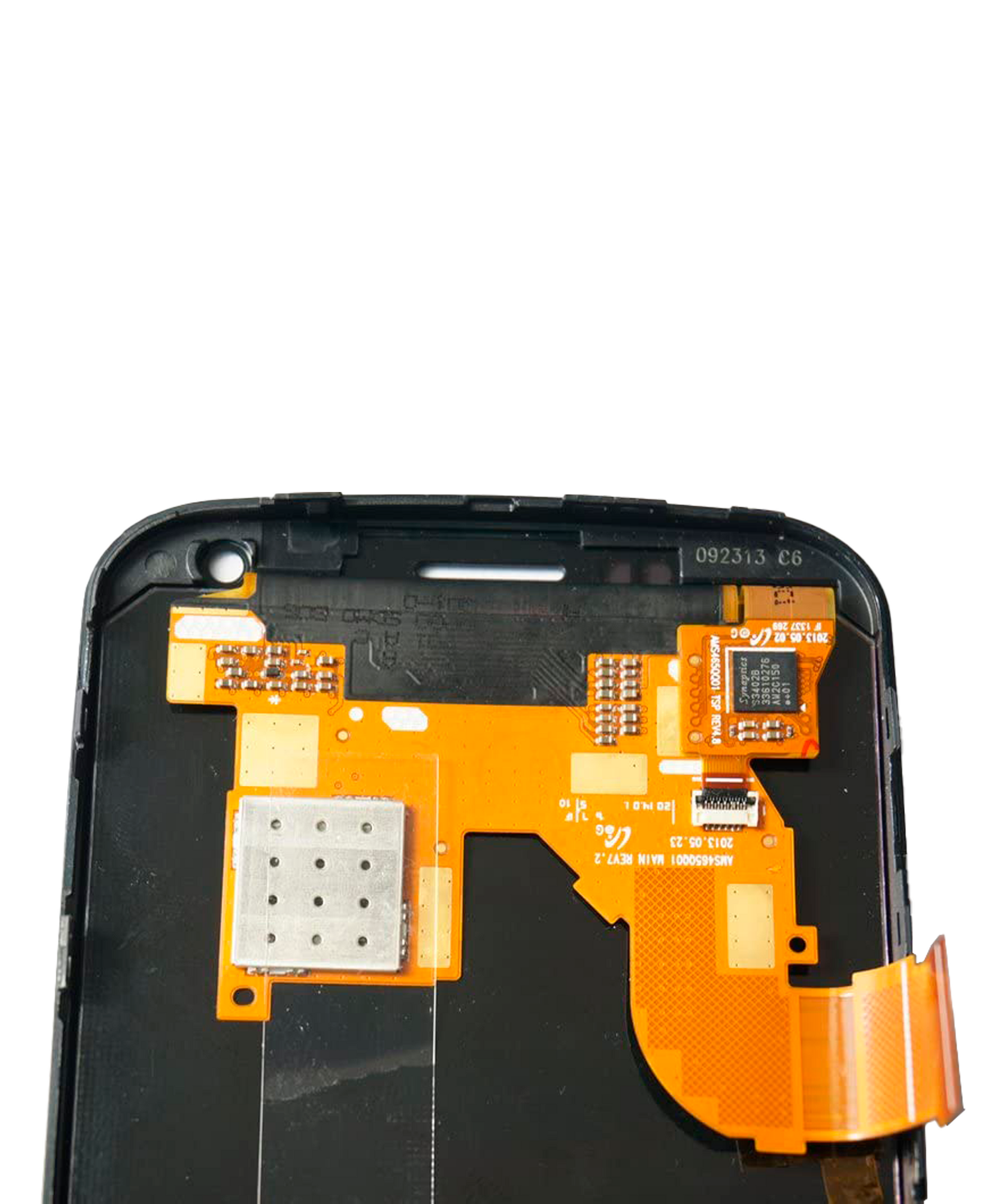 LCD Assembly Without Frame For Motorola Moto X (XT1060 / 2013) (White) - Motorola phone replacement part, component detail view, SKU 107082031902