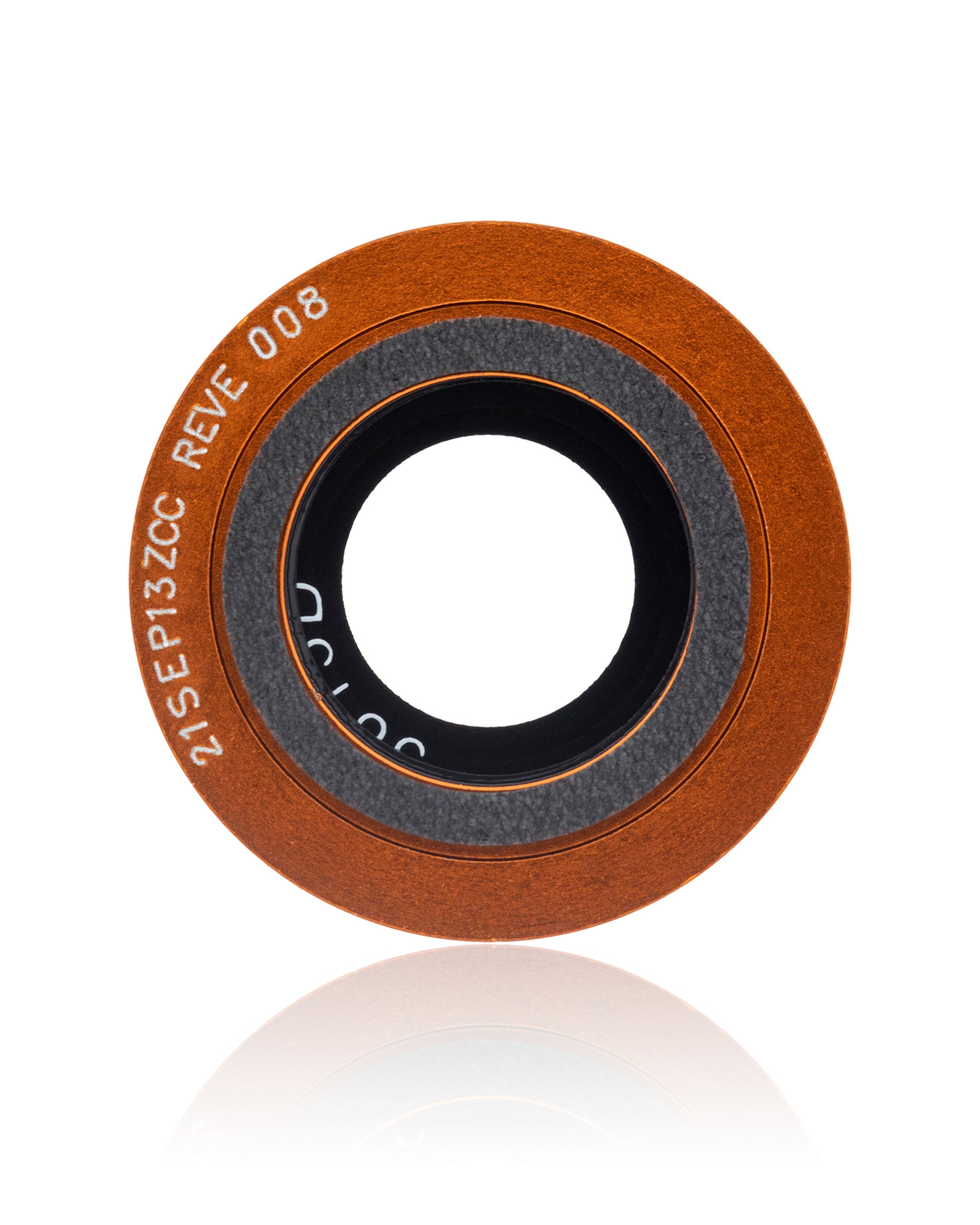 Back Camera Lens For Motorola Moto X (XT1060 / 2013) (Orange) - Motorola phone replacement part, component detail view, SKU 107082031929