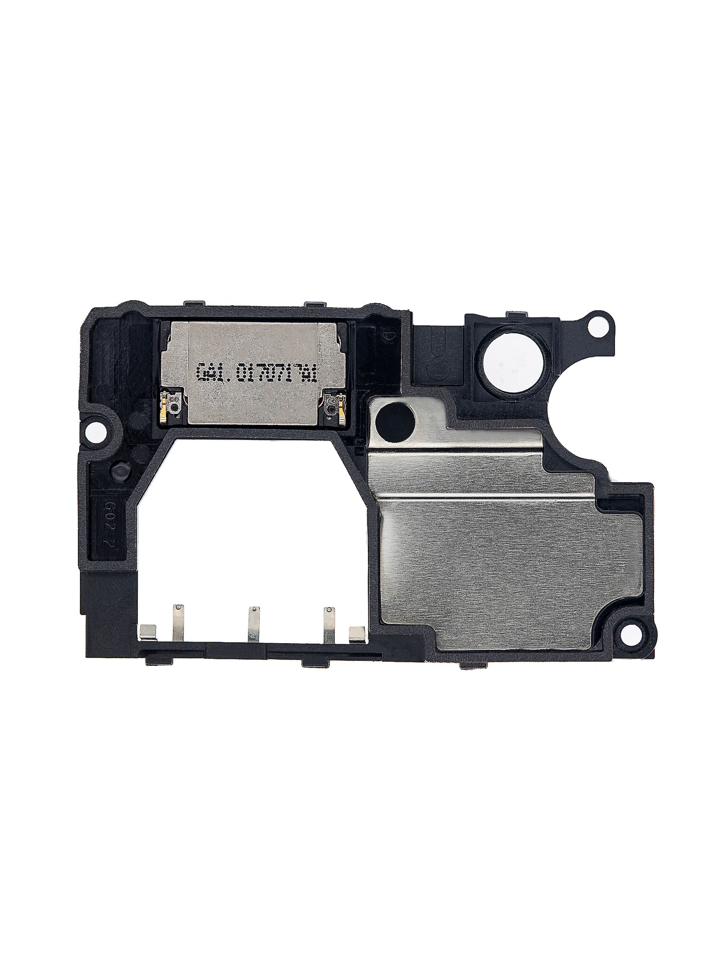 Earpiece Speaker With Housing For Motorola Moto Z2 Force (XT1789 / 2017) - Motorola replacement part, alternate component view, SKU 107082032232