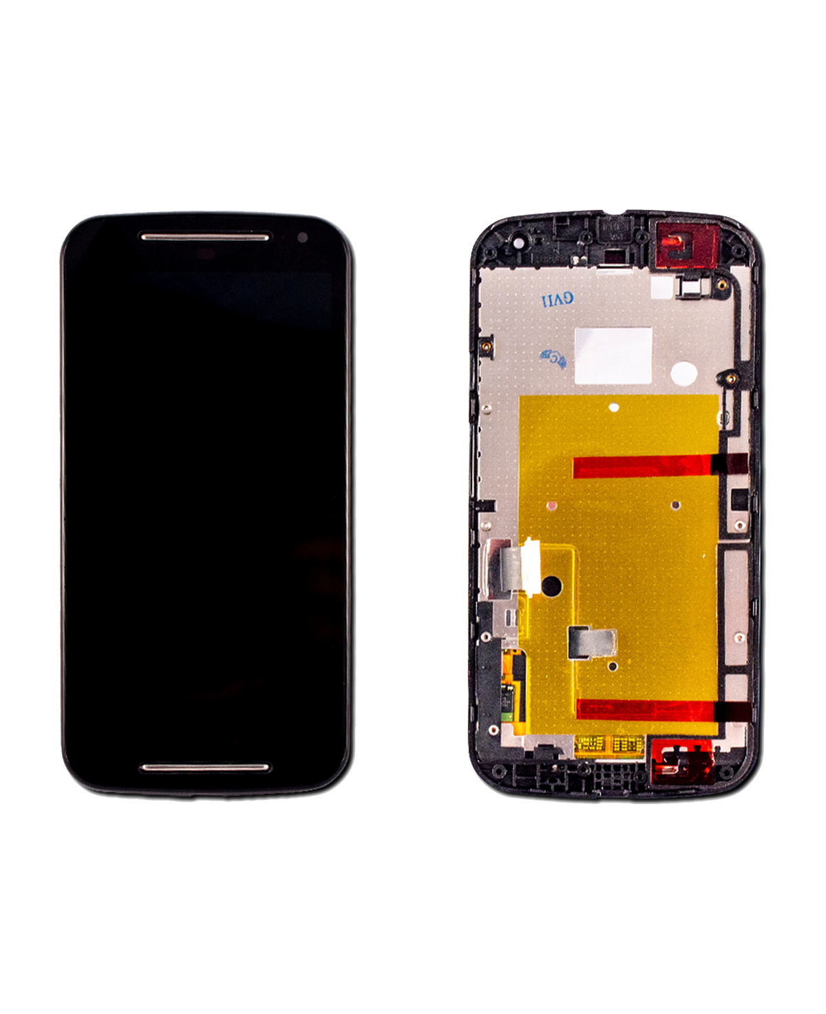 LCD Assembly With Frame For Motorola Moto G2 (XT1068 / 2014) (Refurbished) (Black) | compatible mobile phone replacement part | SKU 107082033903 | product image 6
