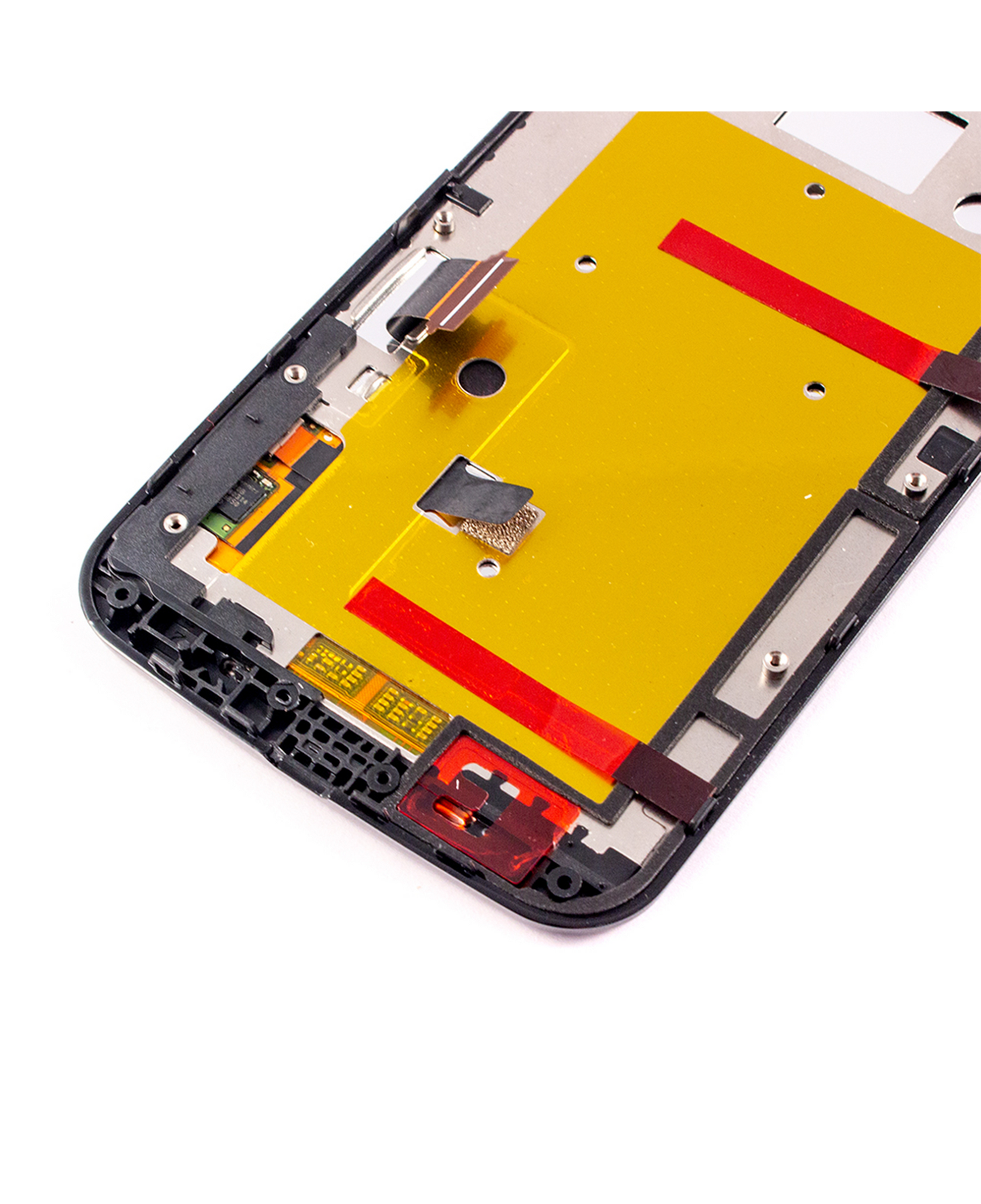 LCD Assembly With Frame For Motorola Moto G2 (XT1068 / 2014) (Refurbished) (Black) | compatible mobile phone replacement part | SKU 107082033903 | product image 2