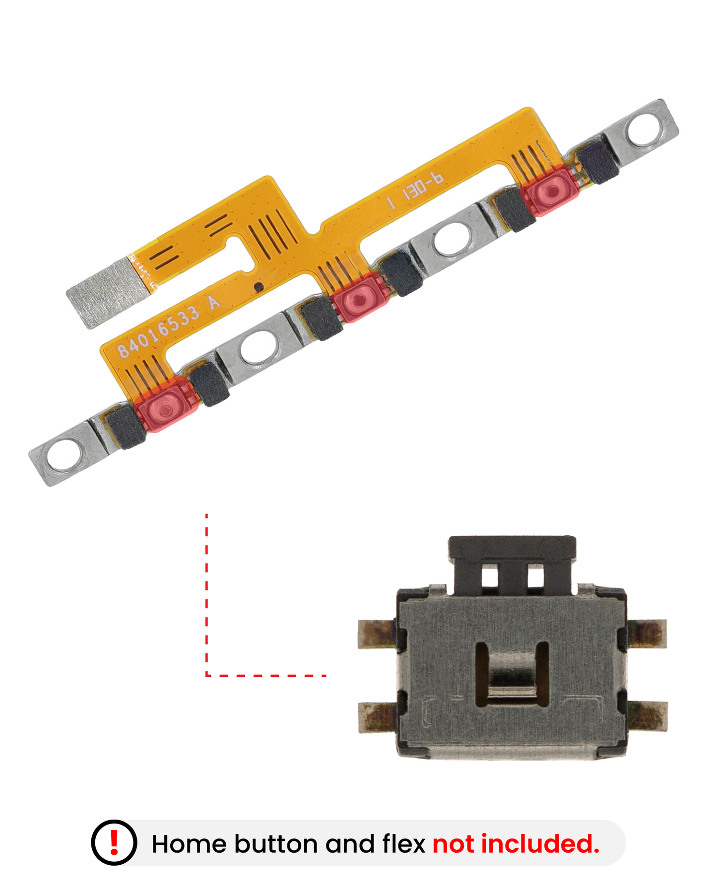 Power / Volume Button Clicker For Motorola Moto G2 (XT1068) / Droid Turbo (XT1254 / XT1225) MT-Ultra Maxx (XT1080 / 2013) / Z Play Droid (XT1635) / Dr | compatible mobile phone replacement part | SKU 107082033922 | product image 5