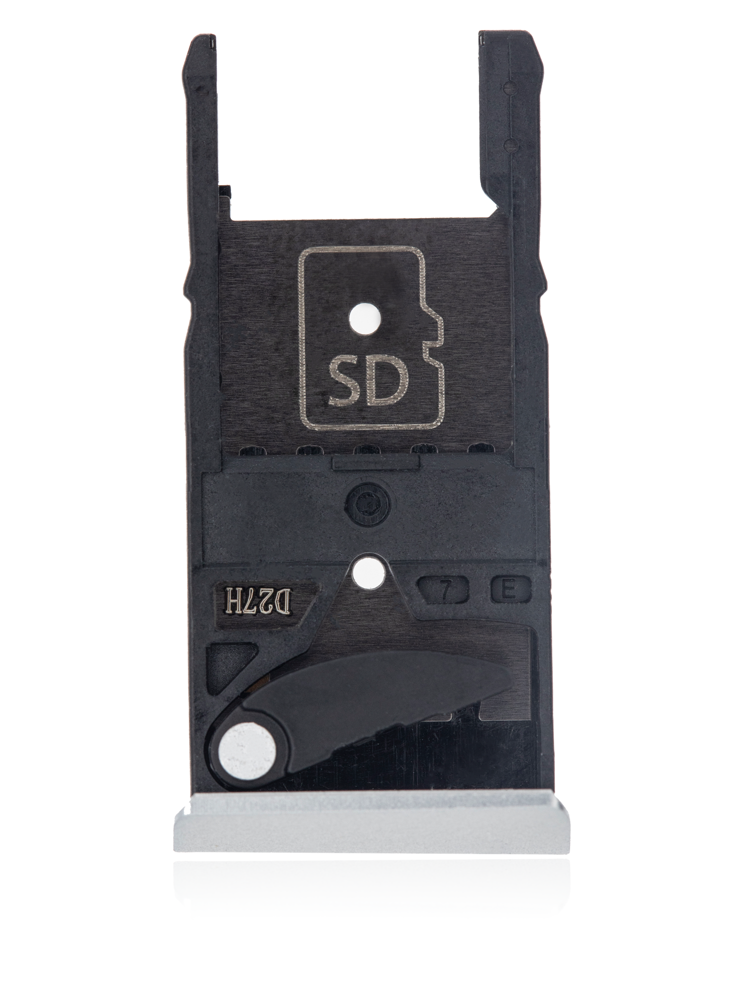 Sim Card Tray For Motorola Moto X Style (XT1572 / 2015) (Silver) - Motorola phone replacement part, alternate replacement part view, SKU 107082035935