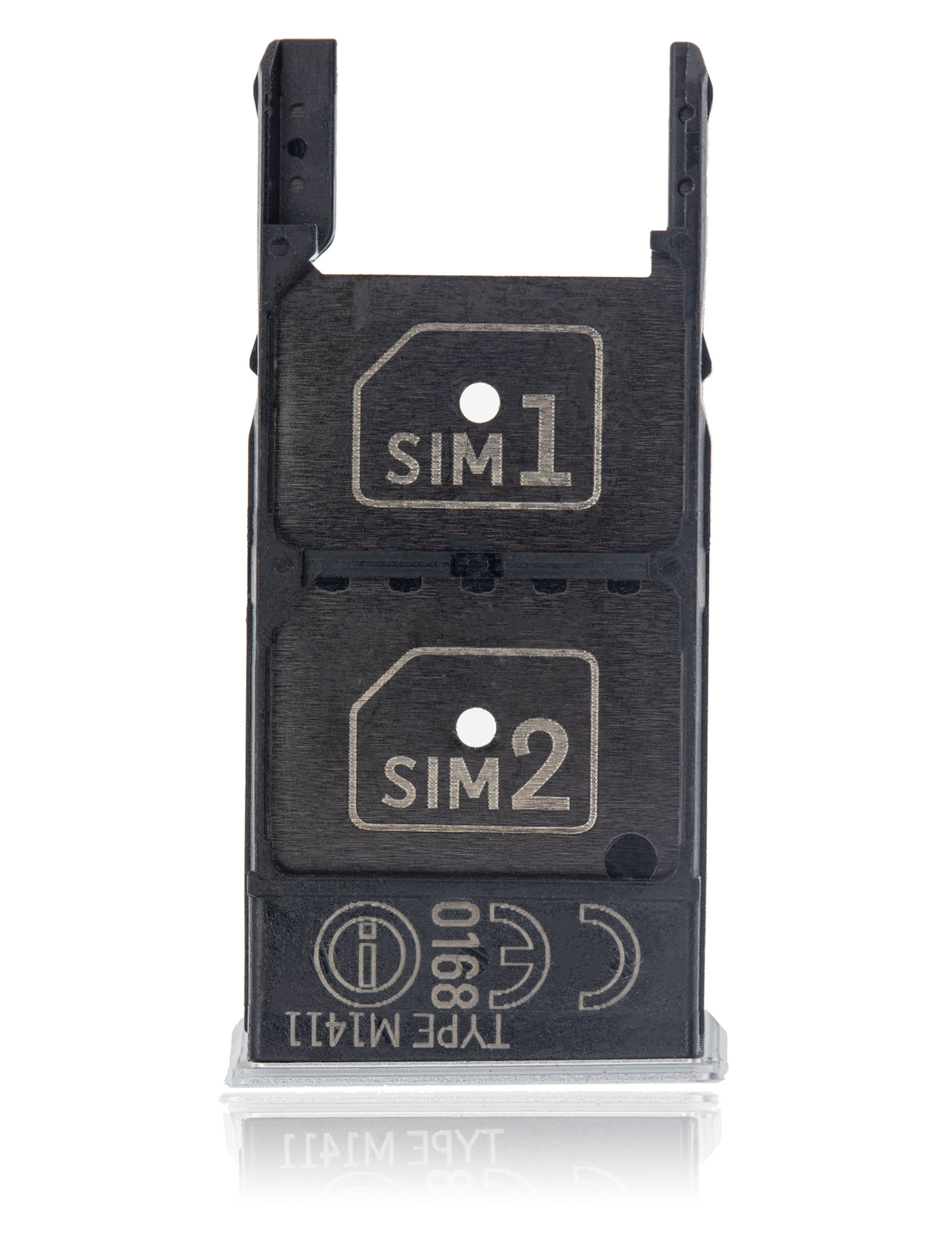 Sim Card Tray For Motorola Moto X Style (XT1572 / 2015) (Silver) - Motorola phone replacement part, component detail view, SKU 107082035935