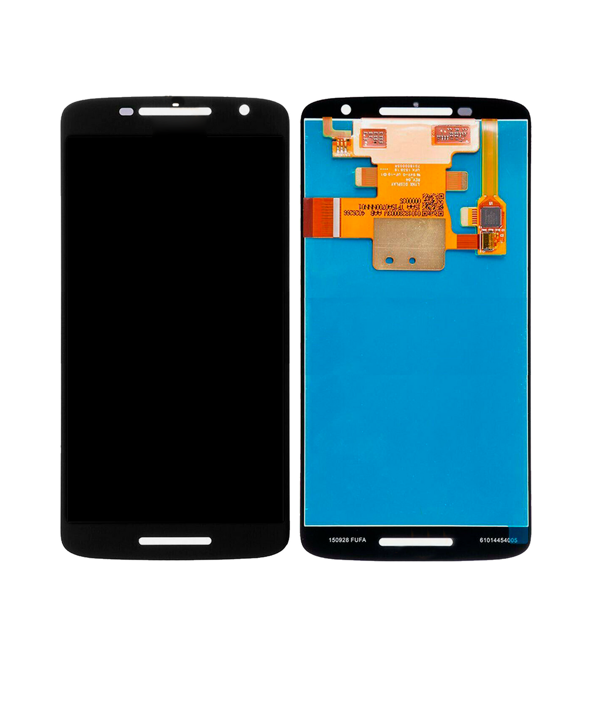 LCD Assembly Without Frame for Motorola Droid Maxx 2 (XT1565 / 2015) Refurbished Black - Motorola spare part product view, SKU 107082036901, image 5