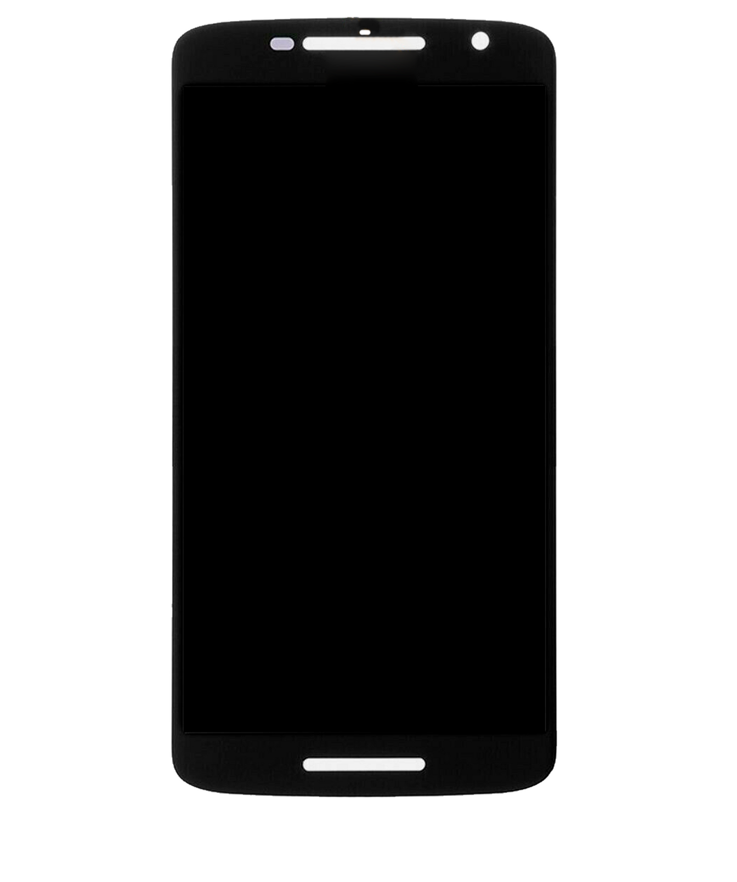LCD Assembly Without Frame for Motorola Droid Maxx 2 (XT1565 / 2015) Refurbished Black - replacement part side detail, SKU 107082036901, image 6