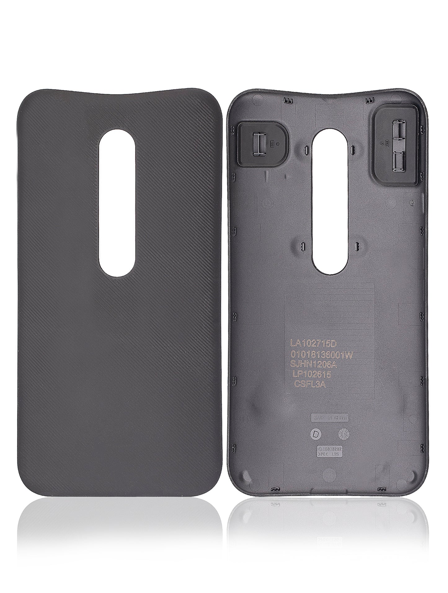 Back cover Glass For Motorola Moto G3 (XT1540 / 2015) (Black) | compatible mobile phone replacement part | SKU 107082037928 | product image 8