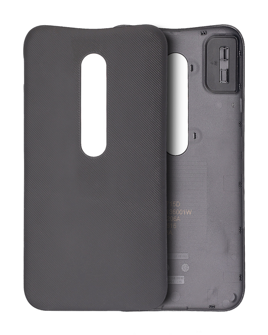 Back cover Glass For Motorola Moto G3 (XT1540 / 2015) (Black) | compatible mobile phone replacement part | SKU 107082037928 | product image 1