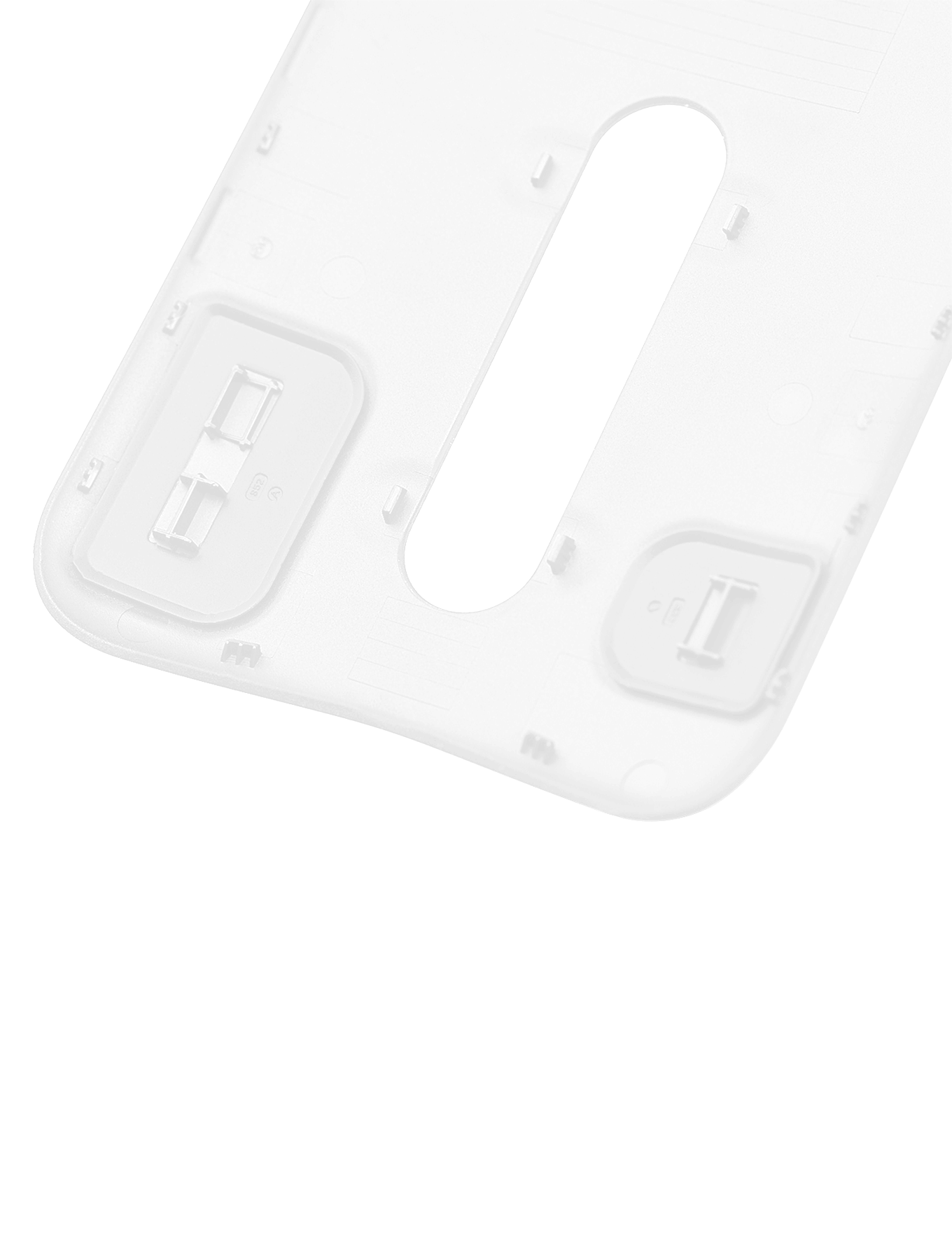 Back cover Glass For Motorola Moto G3 (XT1540 / 2015) (White) | compatible mobile phone replacement part | SKU 107082037929 | product image 2