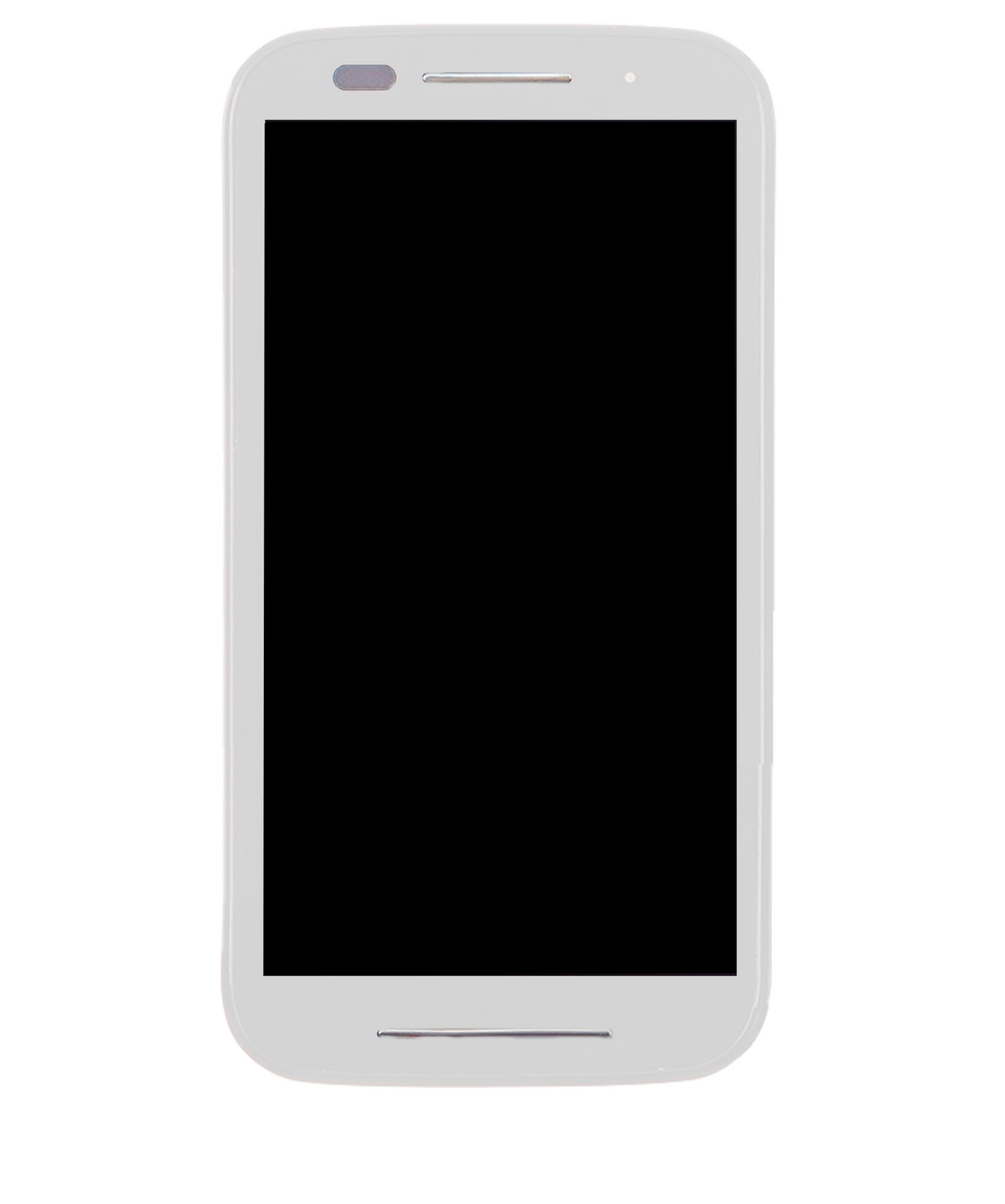 LCD Assembly With Frame for Moto E (XT1022 / 2014) - Motorola screen replacement part, SKU 107082038104, repair component view 2