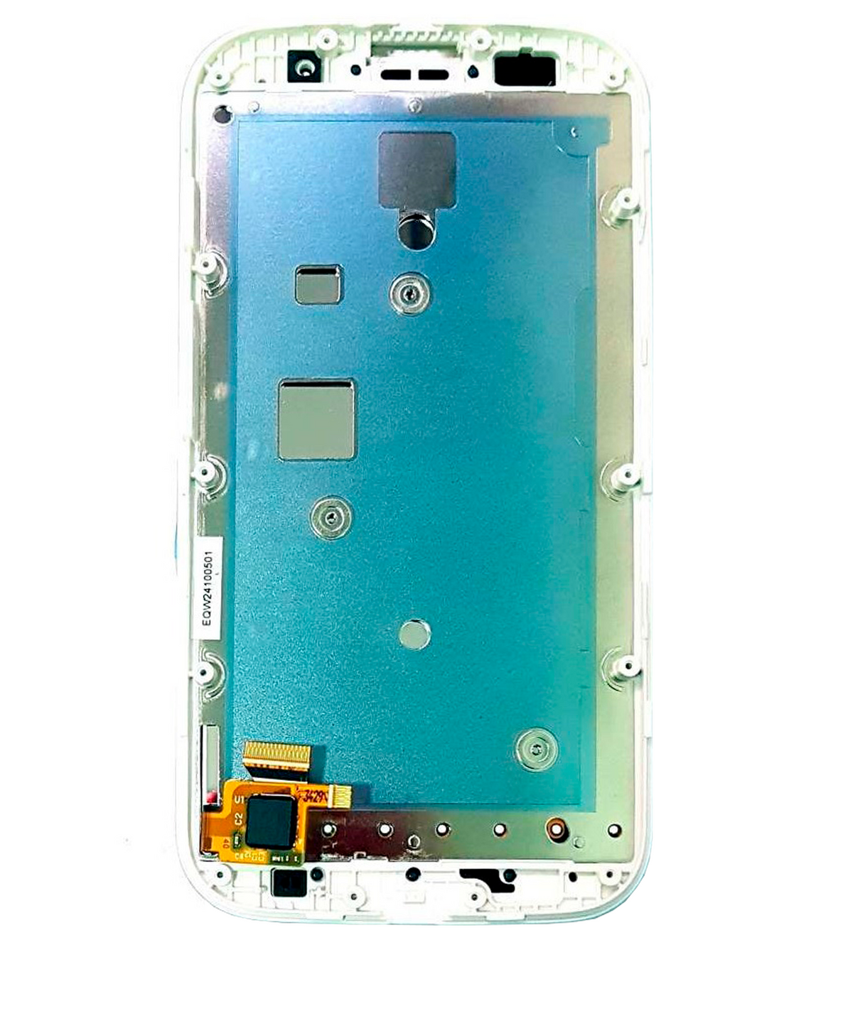 LCD Assembly With Frame for Moto E (XT1022 / 2014) - Motorola screen replacement part, SKU 107082038104, replacement part view 3