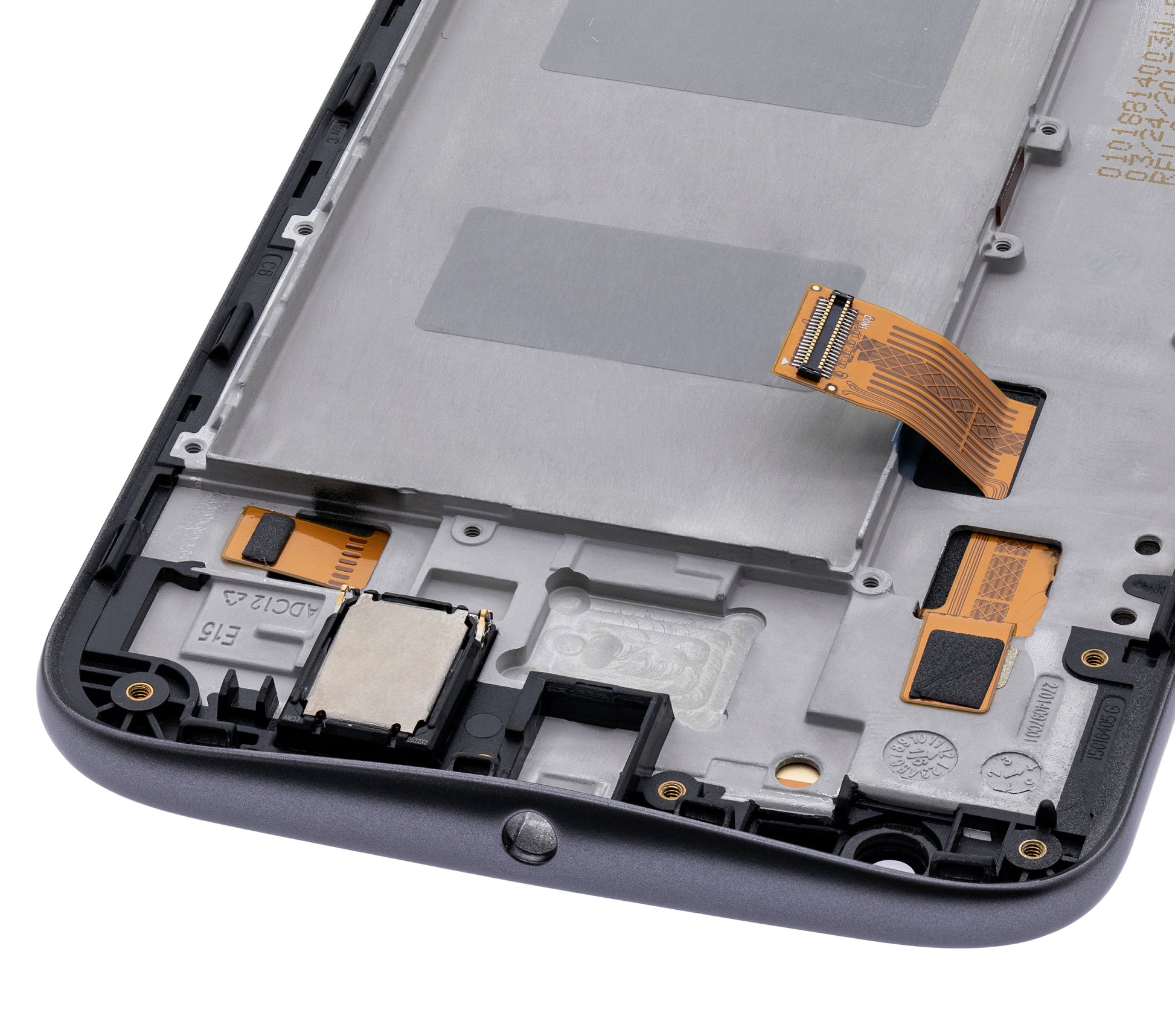 LCD Assembly With Frame For Motorola Moto G4 (XT1620 / XT1621 / XT1622 / XT1625 / XT1626 / 2016) (Refurbished) (Black) | compatible mobile phone replacement part | SKU 107082039104 | product image 2