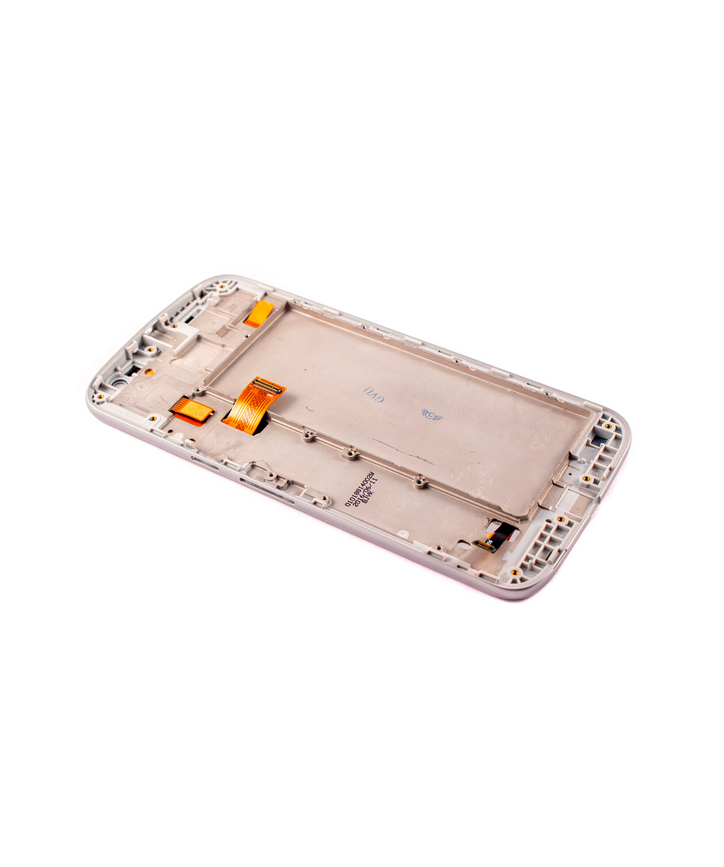 LCD Assembly With Frame For Motorola Moto G4 Plus (XT1640 / XT1641 / XT1642 / XT1644 / 2016) (Refurbished) (White) | compatible mobile phone replacement part | SKU 107082039106 | product image 5
