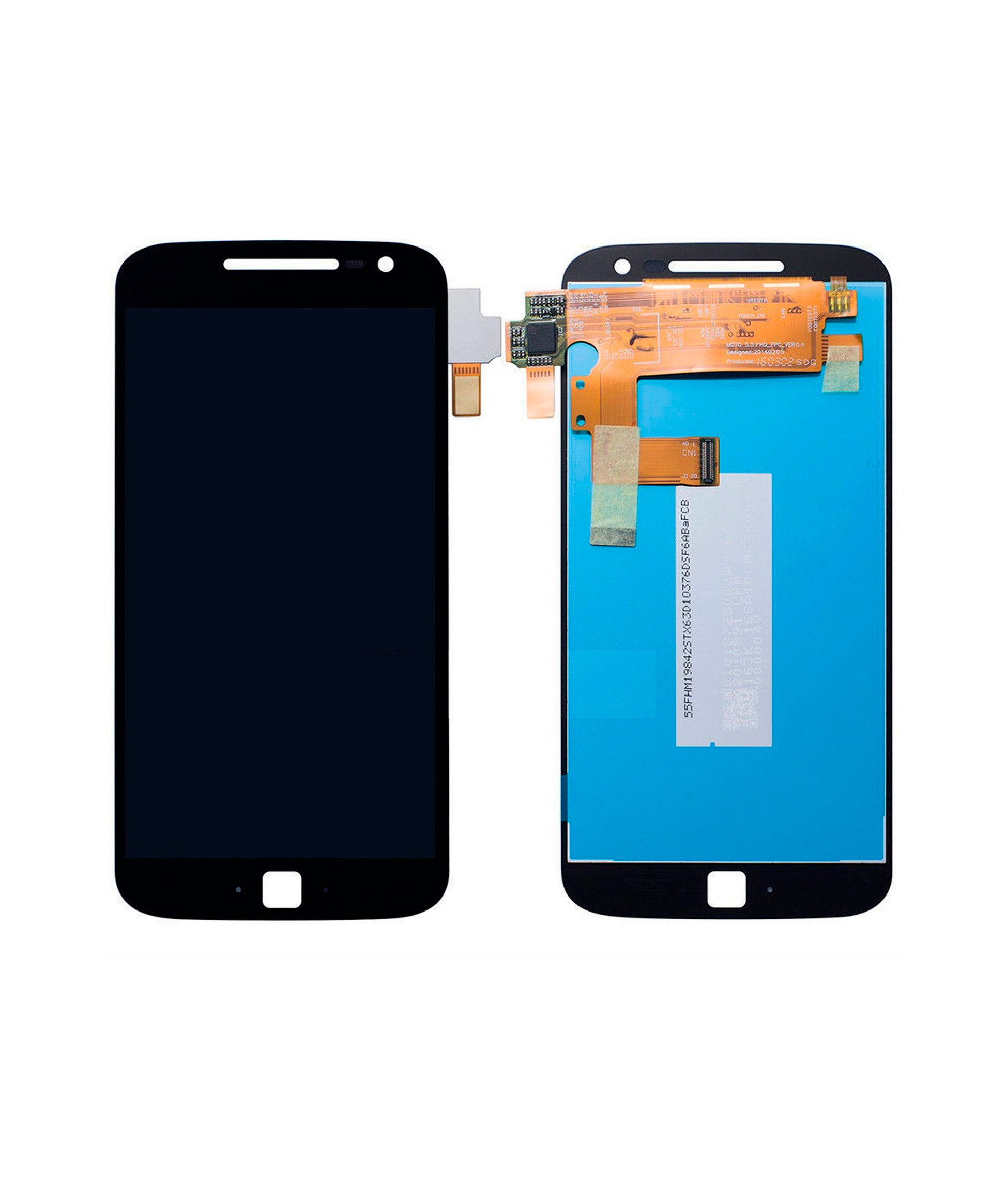 LCD Assembly Without Frame For Motorola Moto G4 Plus (XT1640 / XT1641 / XT1642 / XT1644 / 2016) (Refurbished) (Black) | compatible mobile phone replacement part | SKU 107082039107 | product image 4