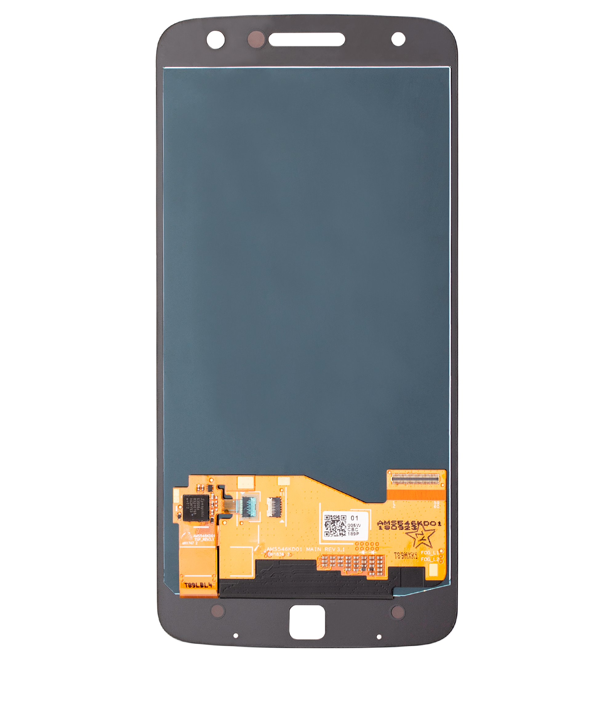 LCD Assembly Without Frame For Motorola Moto Z / Moto Z Droid (XT1650-01 / 2016) (Refurbished) (Black) - Motorola replacement part, additional product view, SKU 107082048103