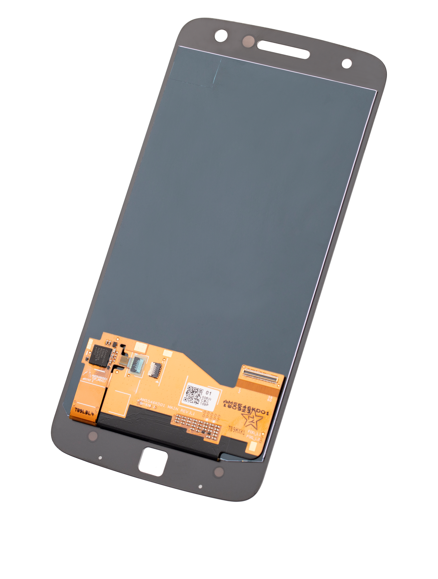 LCD Assembly Without Frame For Motorola Moto Z / Moto Z Droid (XT1650-01 / 2016) (Refurbished) (Black) - Motorola replacement part, secondary detail view, SKU 107082048103