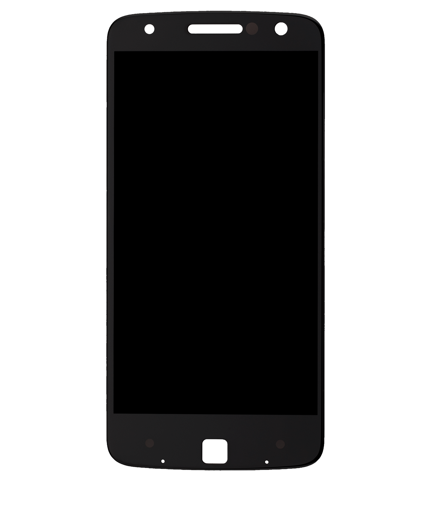 LCD Assembly Without Frame For Motorola Moto Z / Moto Z Droid (XT1650-01 / 2016) (Refurbished) (Black) - Motorola replacement part, close-up replacement part view, SKU 107082048103