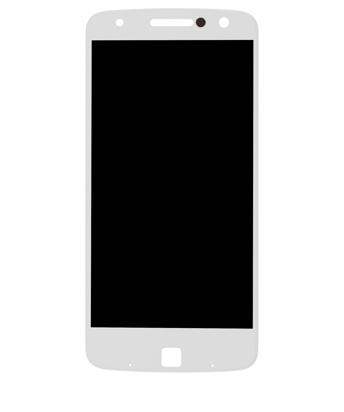 LCD Assembly Without Frame For Motorola Moto Z / Moto Z Droid (XT1650-01 / 2016) (Refurbished) (White) - Motorola replacement part, alternate repair part view, SKU 107082048104