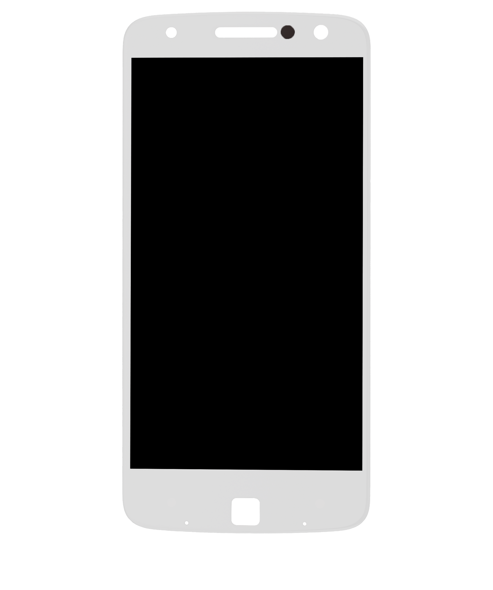 LCD Assembly Without Frame For Motorola Moto Z / Moto Z Droid (XT1650-01 / 2016) (Refurbished) (White) - Motorola replacement part, alternate repair part view, SKU 107082048104