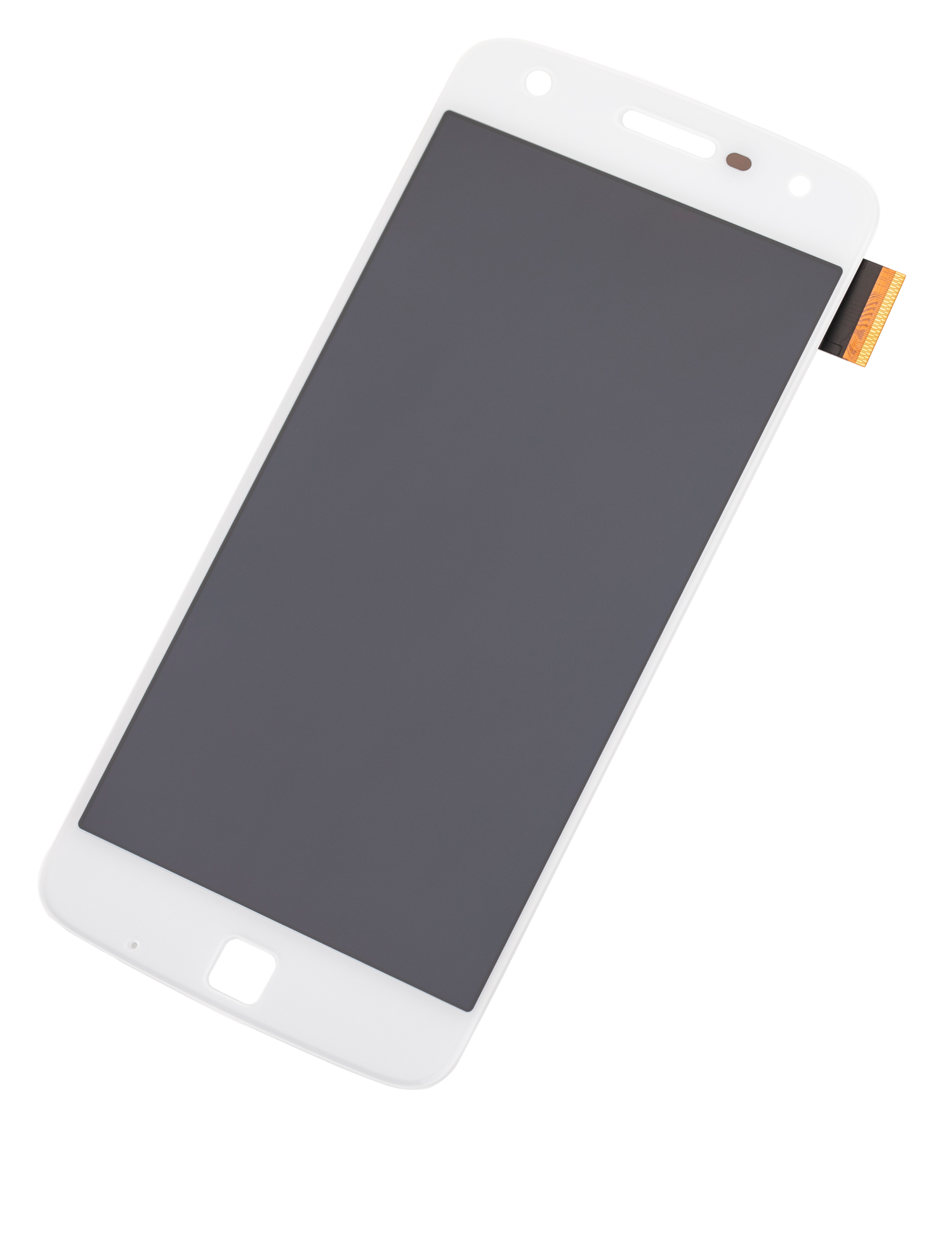 LCD Assembly Without Frame For Motorola Moto Z Play Droid (XT1635 / 2016) (Refurbished) (White) - Motorola replacement part, secondary detail view, SKU 107082048107