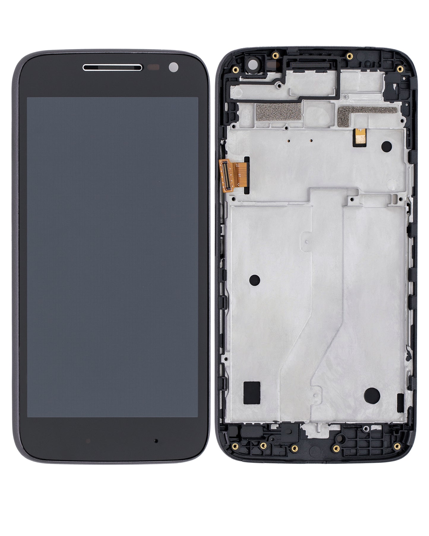 LCD Assembly With Frame For Motorola Moto G4 Play (XT1600 / XT1601 / XT1602 / XT1603 / XT1604 / XT1607 / XT1609 / 2016) (Refurbished) (Black) | compatible mobile phone replacement part | SKU 107082048303 | product image 6