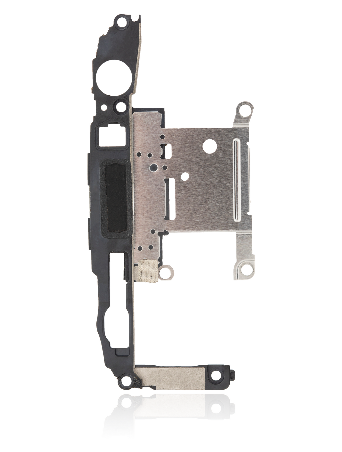 Earpiece Speaker With Top Bracket For Motorola Moto Z2 Play (XT1710 / 2017) - Motorola replacement part, component detail view, SKU 107082049115