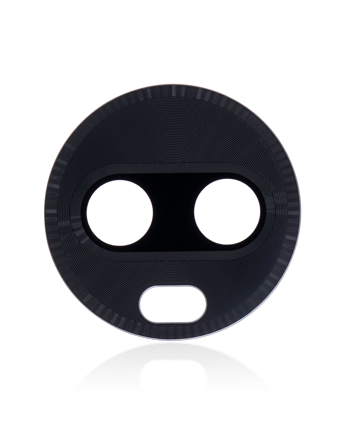 Back Camera Glass Lens For Motorola Moto Z3 Play (XT1929 / 2018) (Black) - Motorola replacement part, component detail view, SKU 107082049232