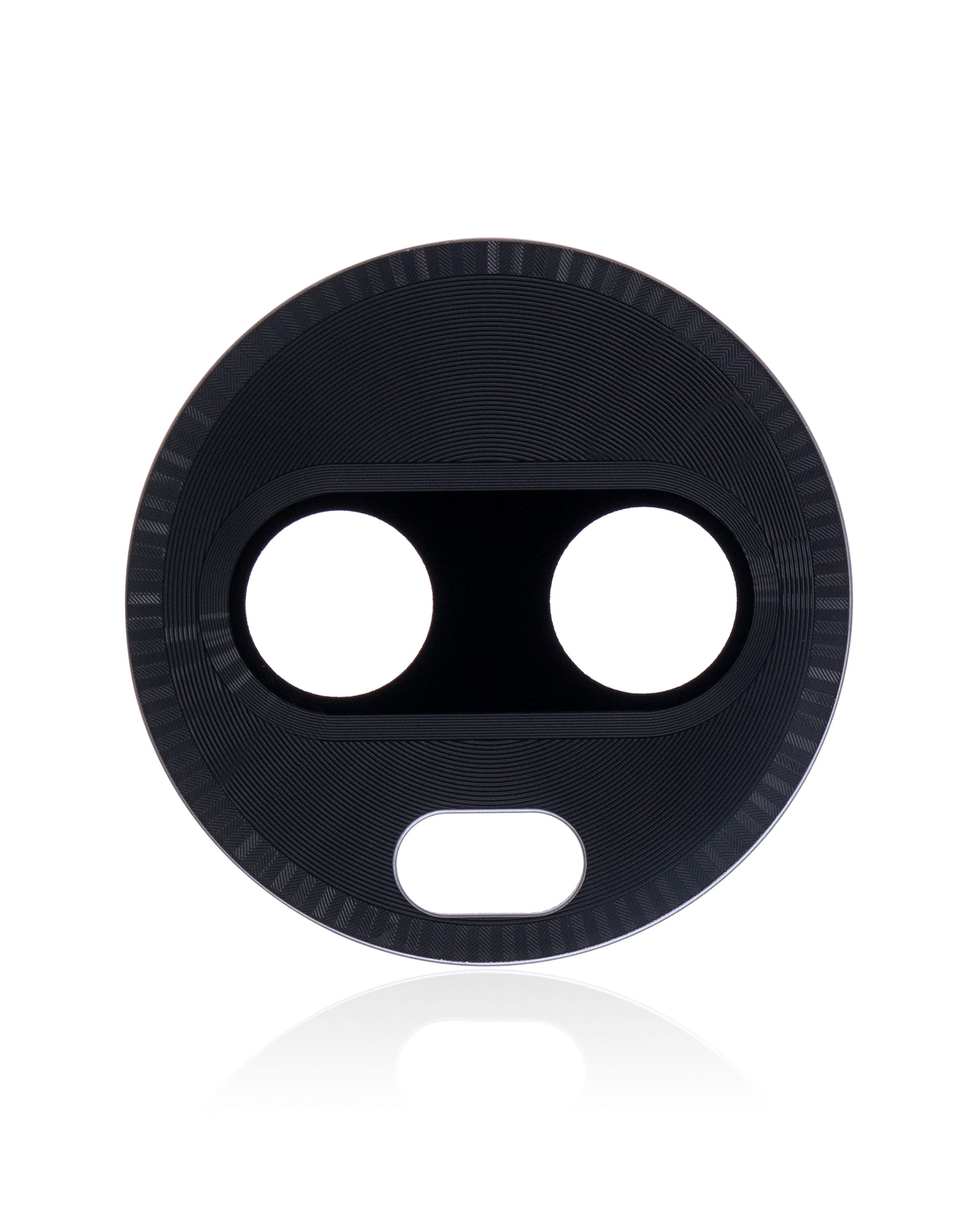 Back Camera Glass Lens For Motorola Moto Z3 Play (XT1929 / 2018) (Black) - Motorola replacement part, component detail view, SKU 107082049232