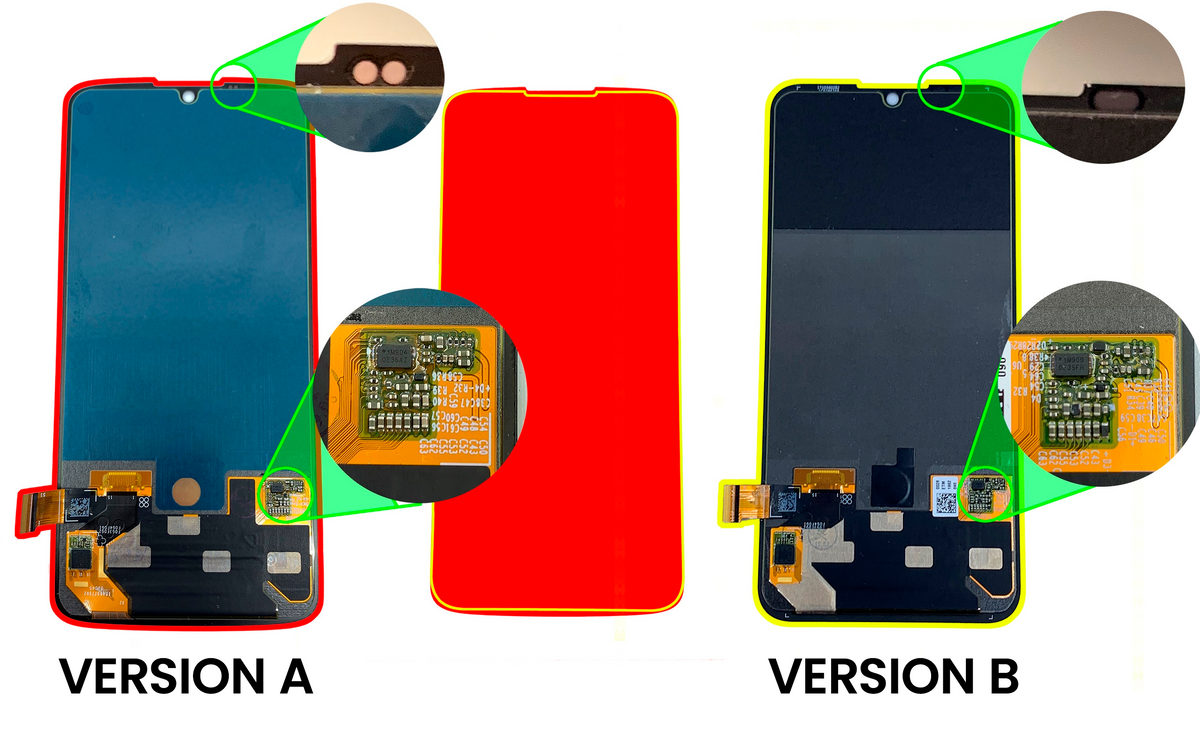 LCD Assembly Without Frame For Motorola One Zoom (XT2010-01 / 2019) (Refurbished) (All Colors) - Motorola replacement part - product image 4 - SKU 107082049302