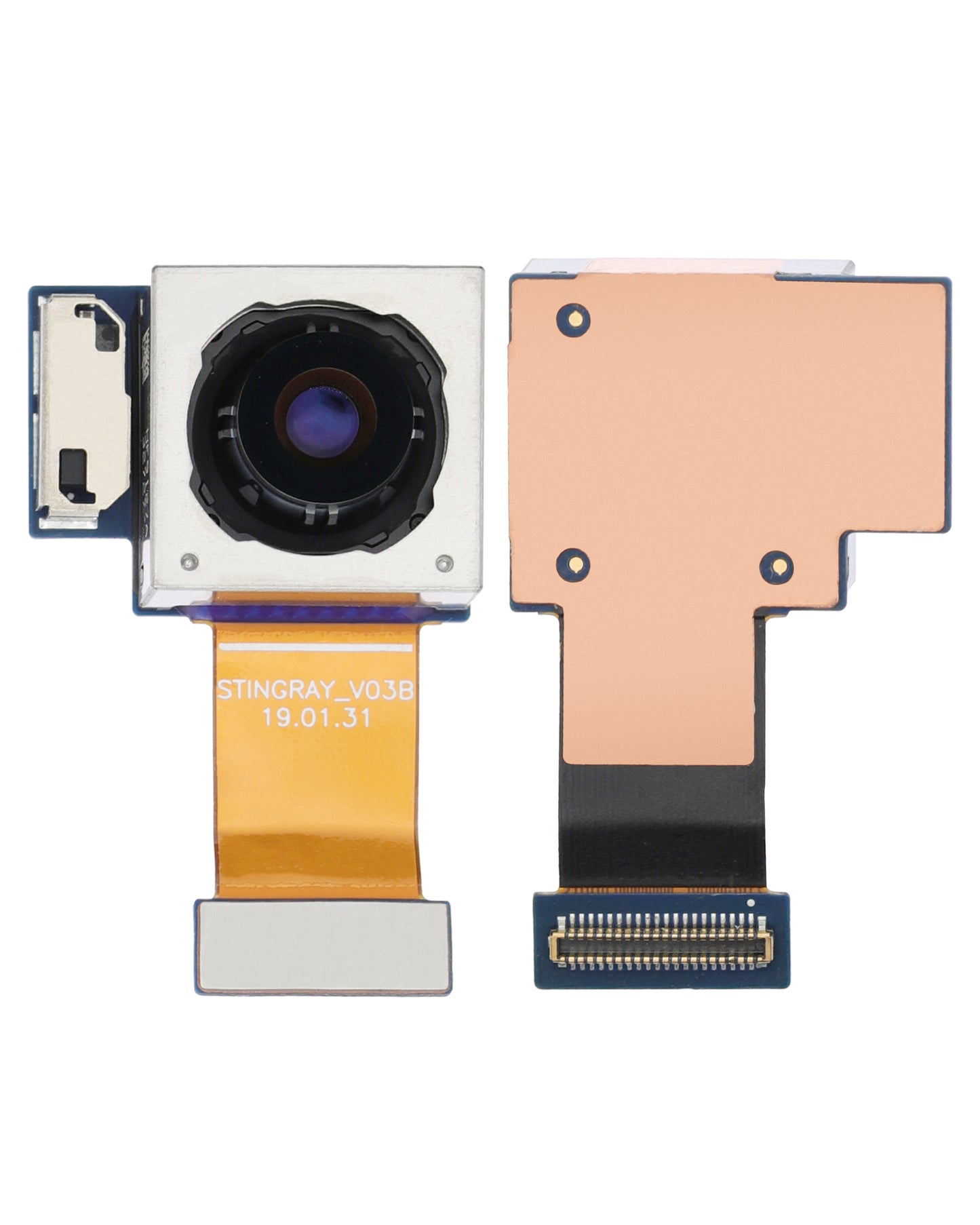 Back Camera For Motorola Moto Z4 (XT1980 / 2019) - Motorola replacement part, alternate repair part view, SKU 107082049315