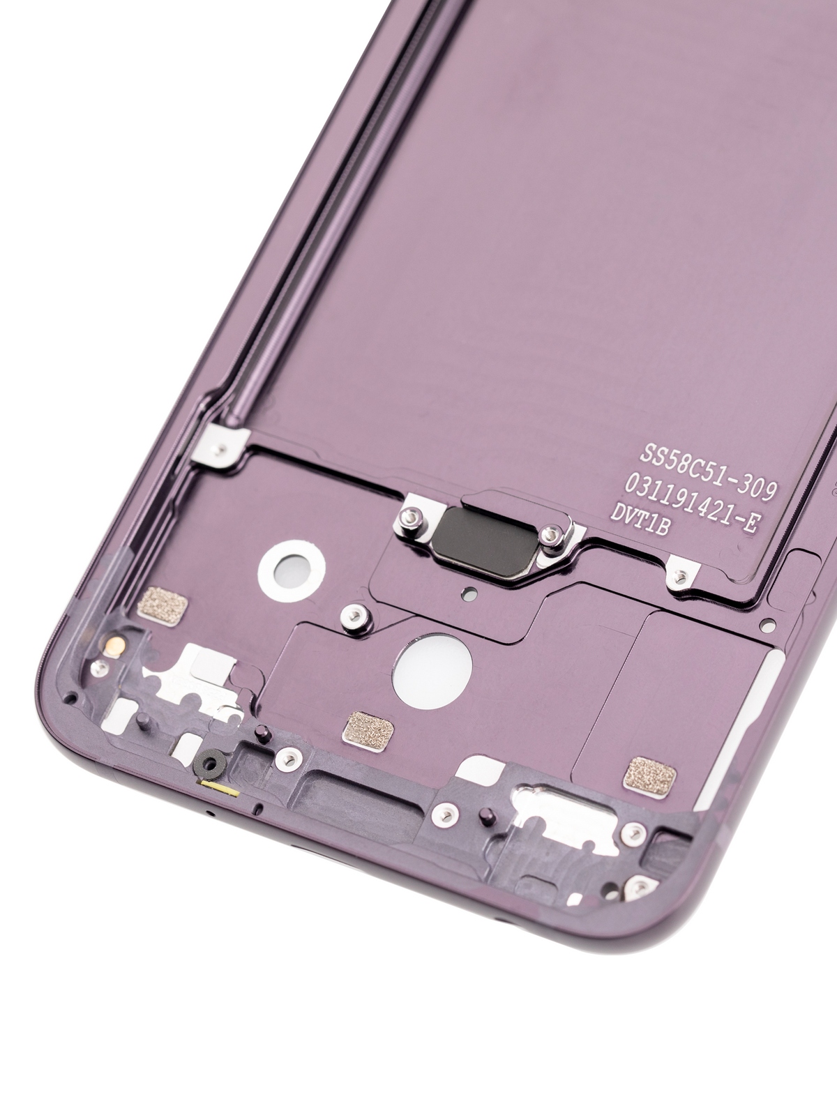 Mid-Frame Housing For Motorola One Zoom (XT2010-01 / 2019) / Z4 (XT1980 / 2019) (Version 2) (Cosmic Purple) - Motorola replacement part - product image 11 - SKU 107082049332