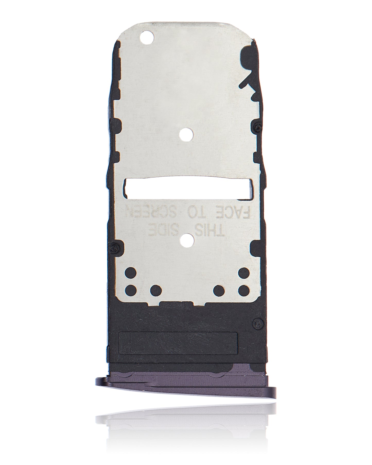 Single Sim Card Tray For Motorola Moto Z4 (XT1980 / 2019) (Purple) - Motorola replacement part, additional replacement view, SKU 107082049340