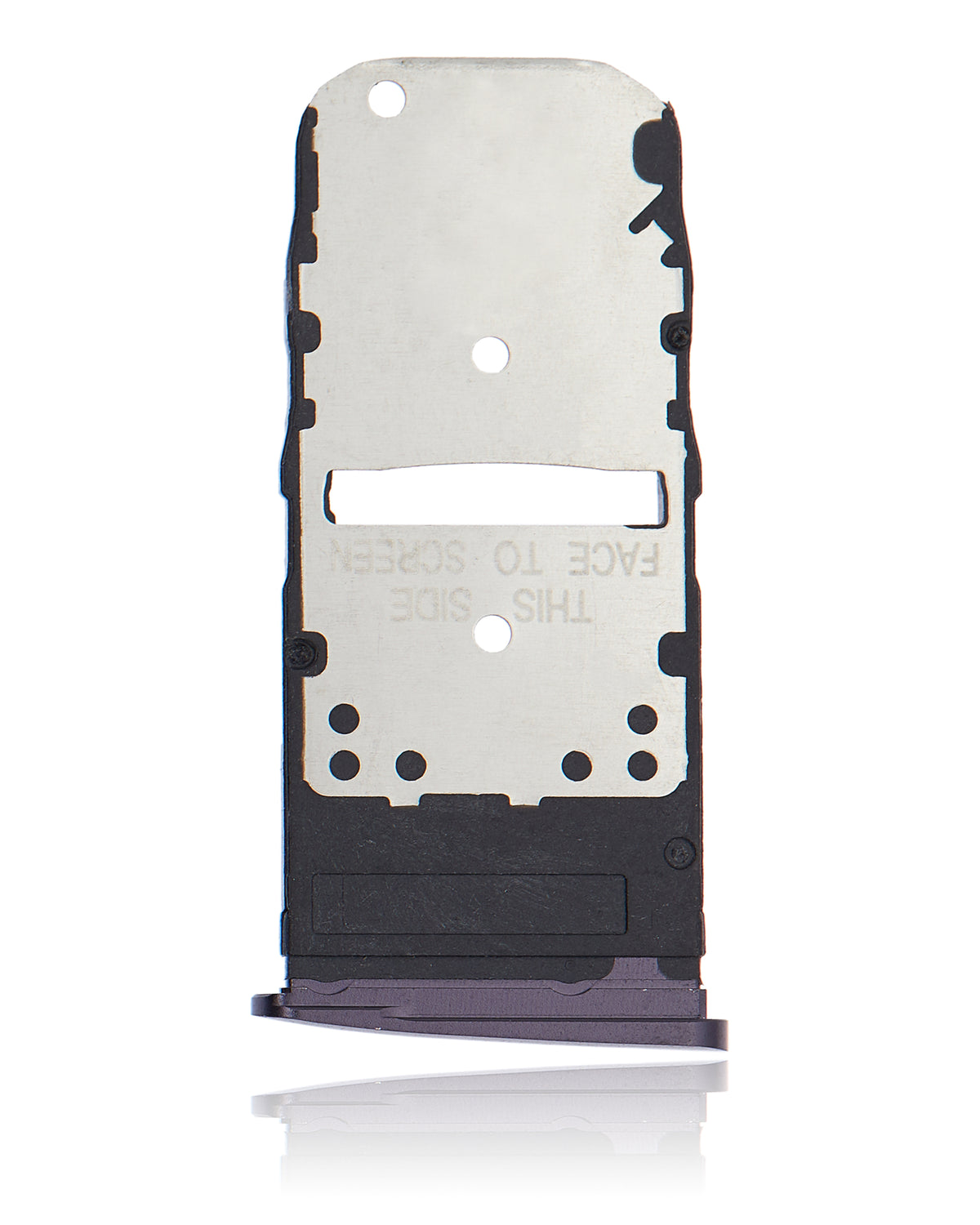 Single Sim Card Tray For Motorola Moto Z4 (XT1980 / 2019) (Purple) - Motorola replacement part, additional replacement view, SKU 107082049340