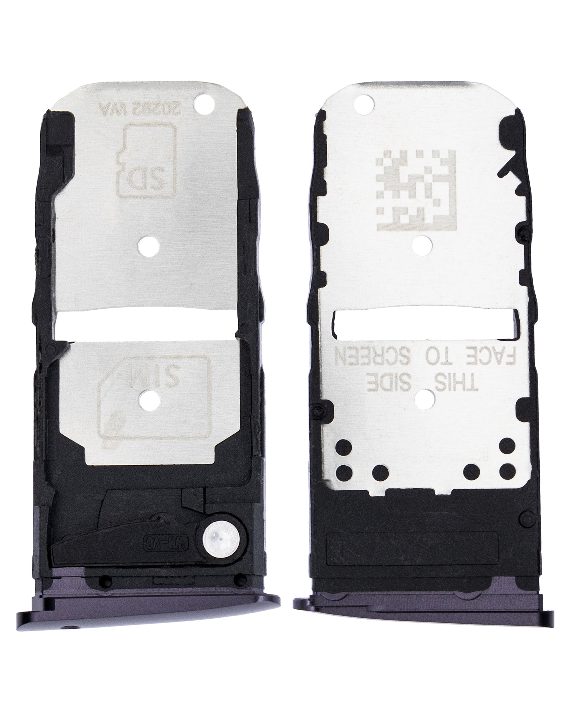 Sim Card Tray For Motorola Moto Z4 Play (2019) (Black) - Motorola replacement part, alternate repair part view, SKU 107082049927