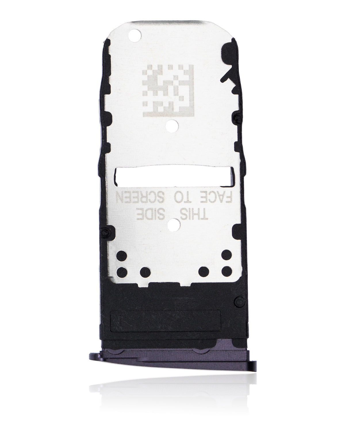 Sim Card Tray For Motorola Moto Z4 Play (2019) (Black) - Motorola replacement part, component detail view, SKU 107082049927